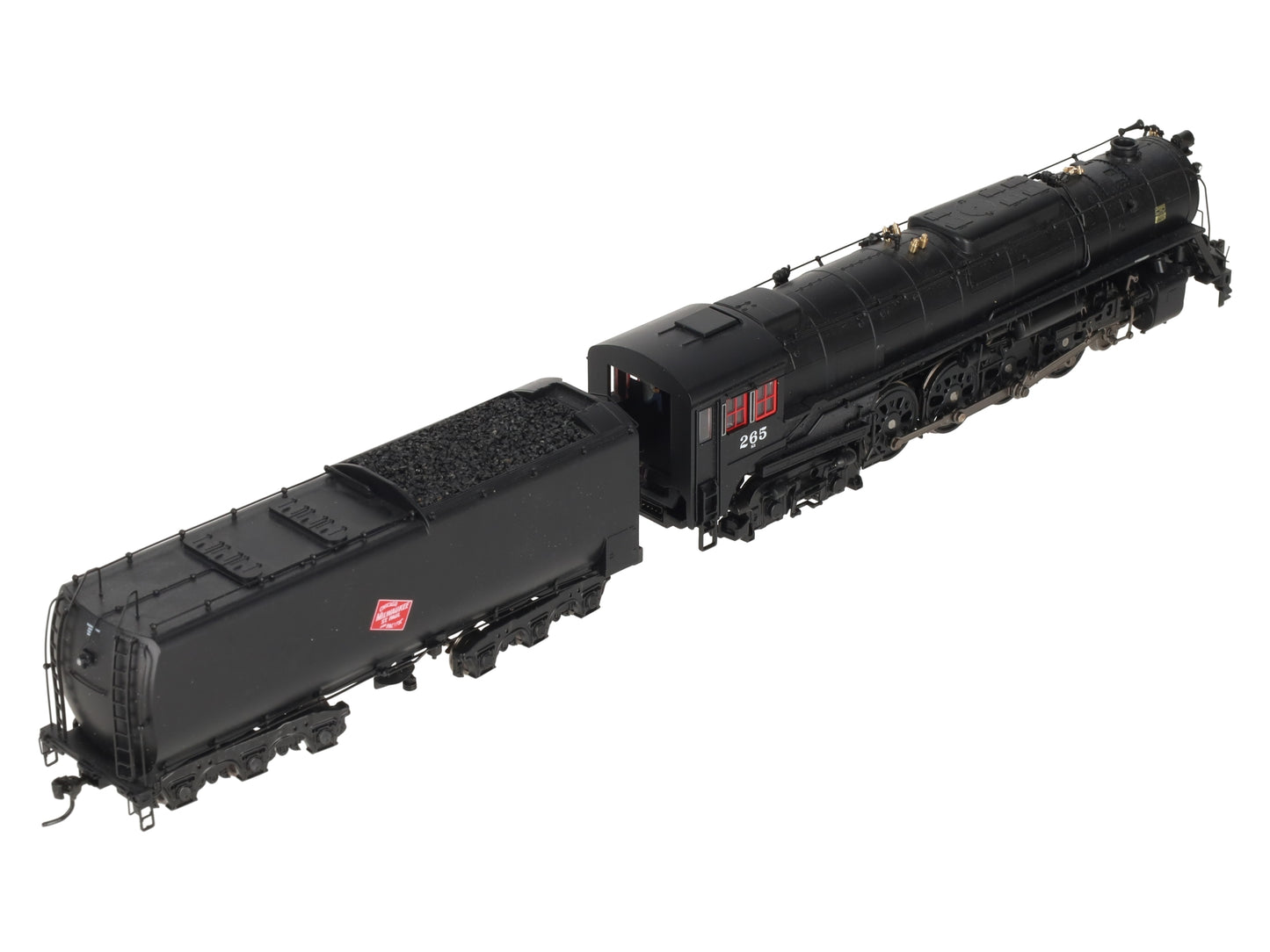 Broadway Limited 2593 HO Milwaukee Road Class S-3 4-8-4 #265 EX/Box