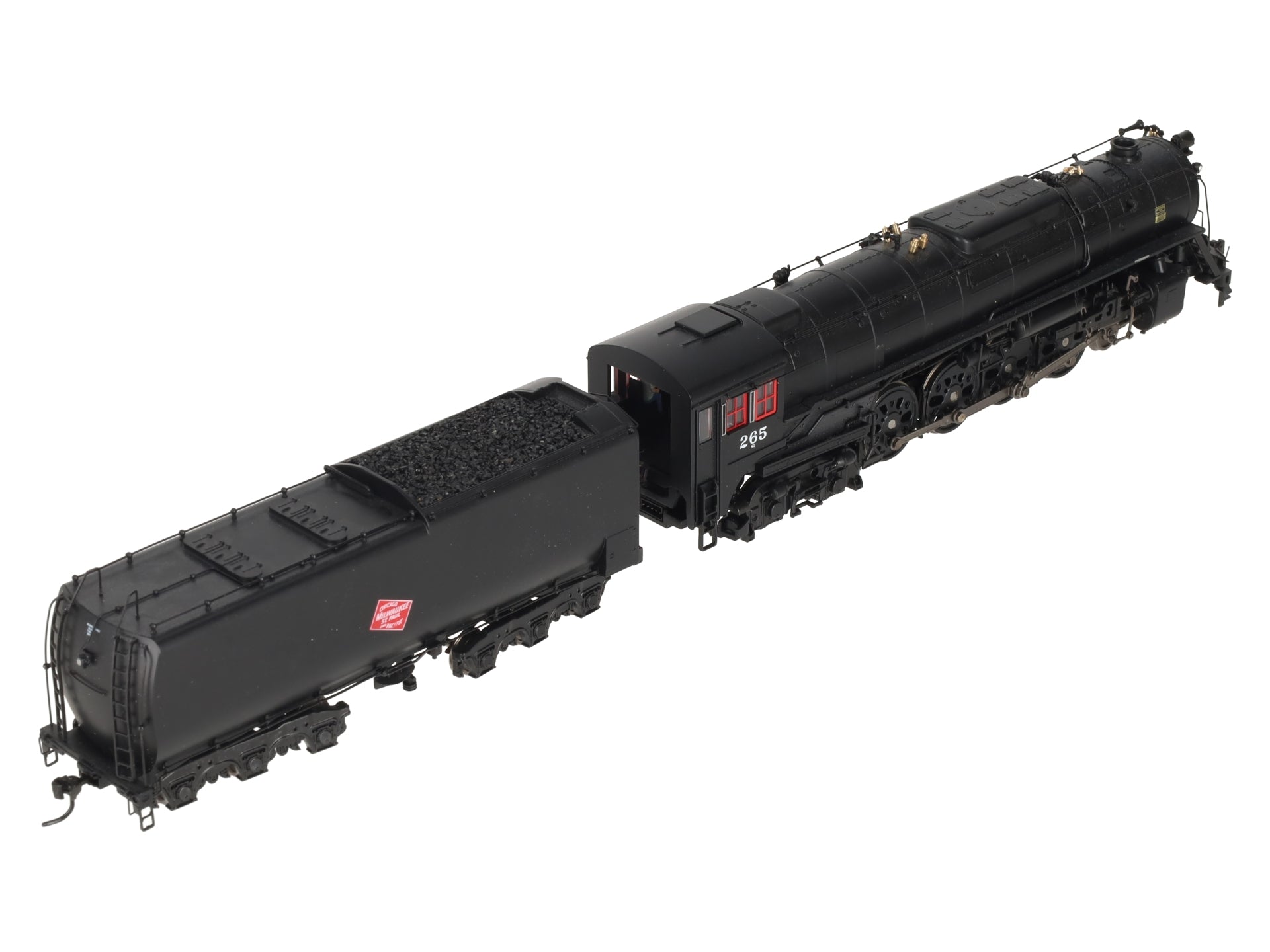 Broadway Limited 2593 HO Milwaukee Road Class S-3 4-8-4 #265 EX/Box
