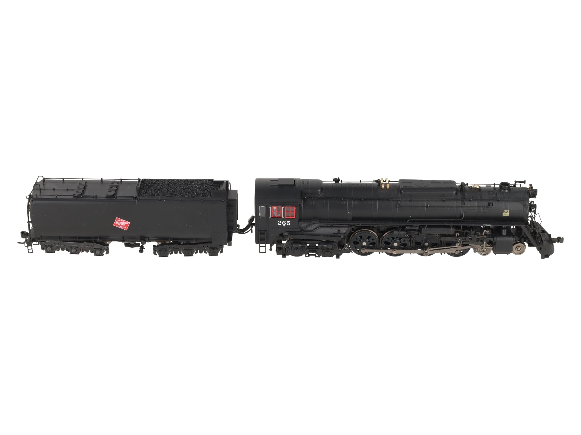 Broadway Limited 2593 HO Milwaukee Road Class S-3 4-8-4 #265 EX/Box