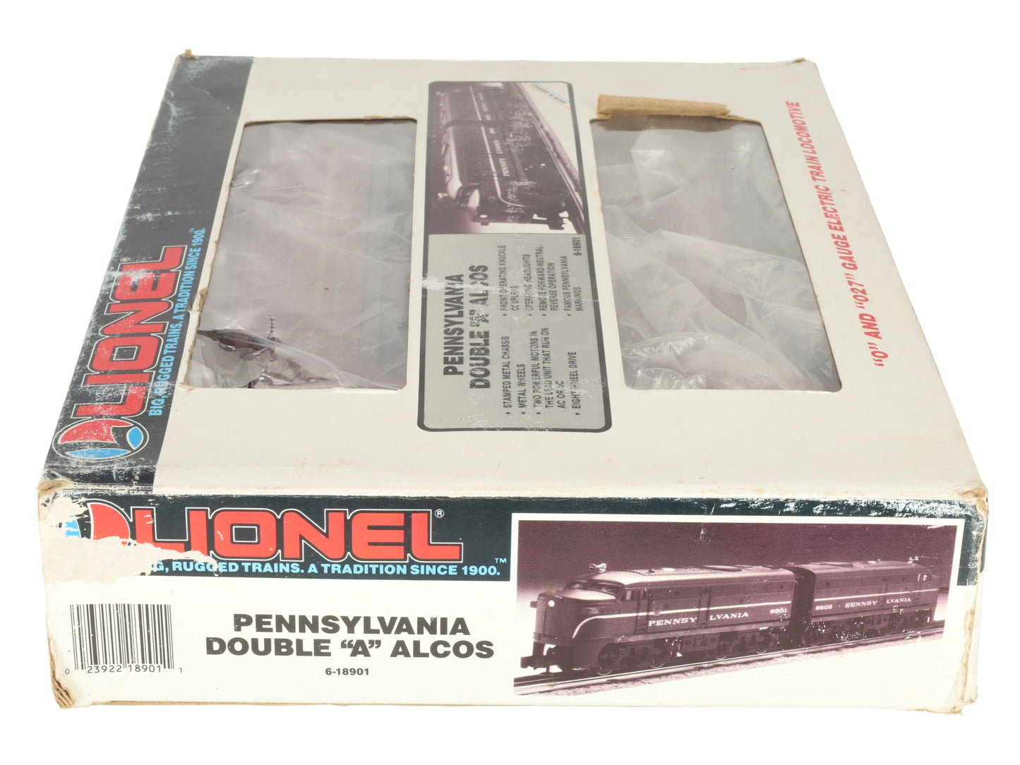 Lionel 6-18901 O Gauge Pennsylvania AA Alco Diesel Locomotive Set #8901/8902 EX/Box