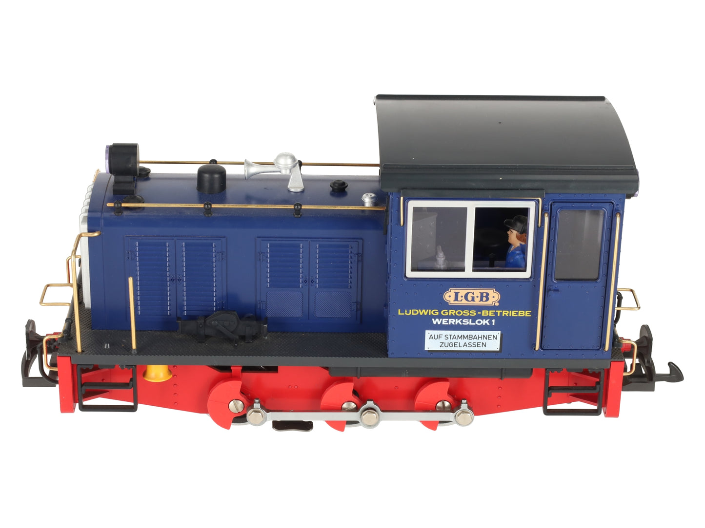 LGB 2062 G Scale Powered Diesel Locomotive "Werkslok 1" EX/Box