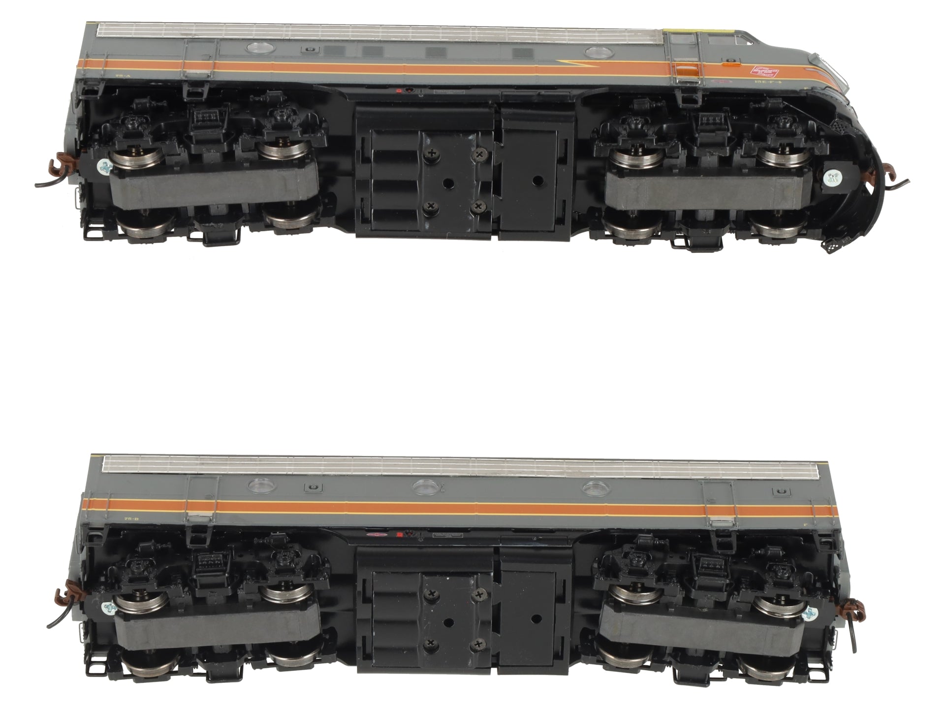 Athearn G22010 HO Milwaukee Road F-7A/F-7B Diesel Locomotive Set #75 LN/Box
