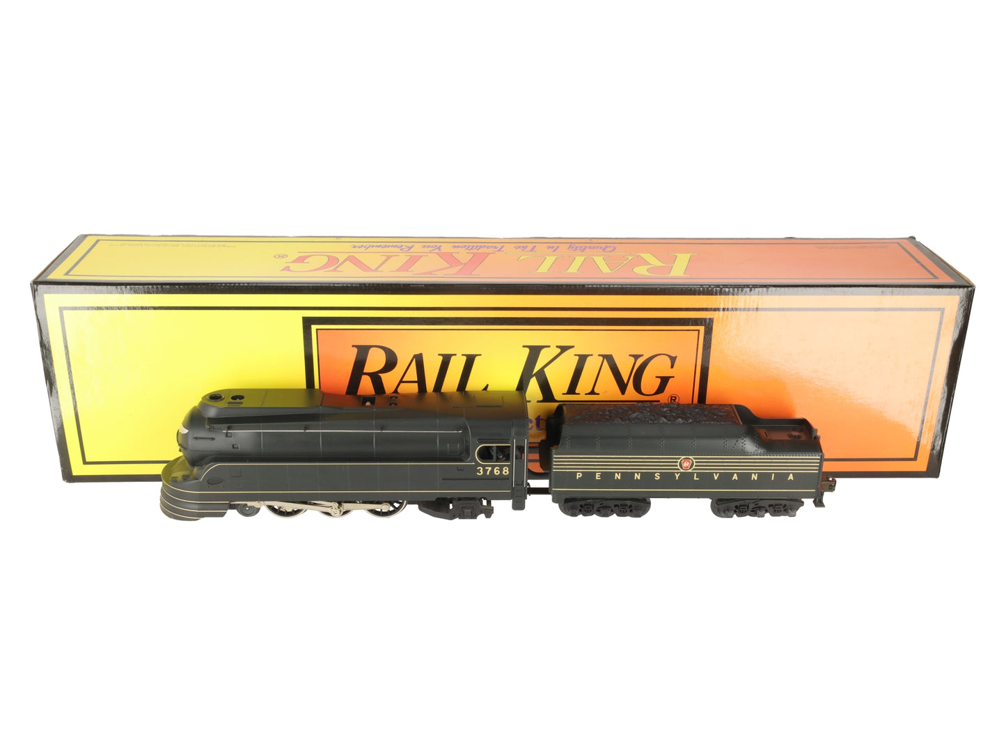 MTH 30-1118 O 4-6-2 Pennsylvania Torpedo Steam Locomotive w/PS1 LN/Box