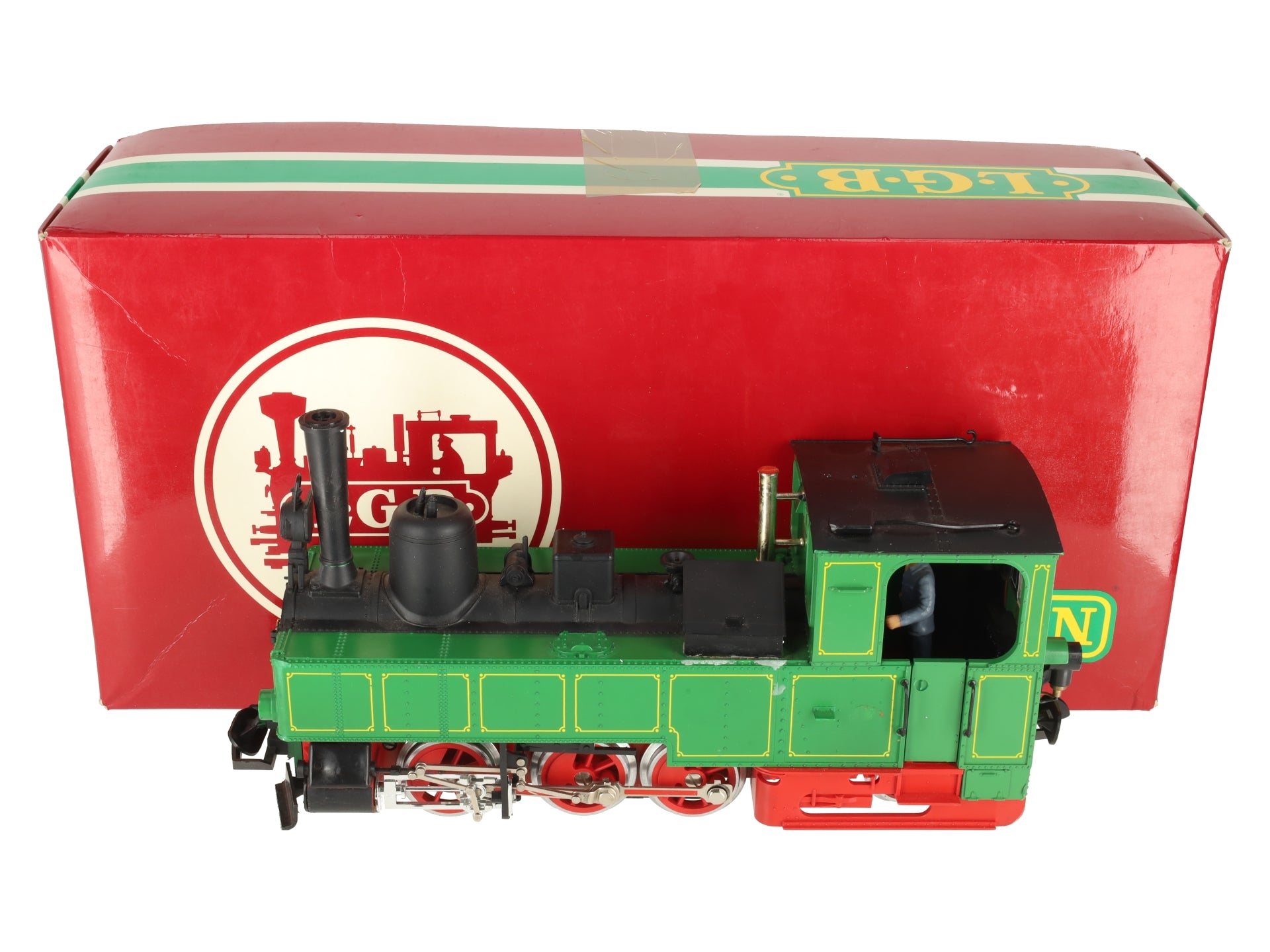 LGB 2073D G Scale 0-6-2 Steam Locomotive EX/Box