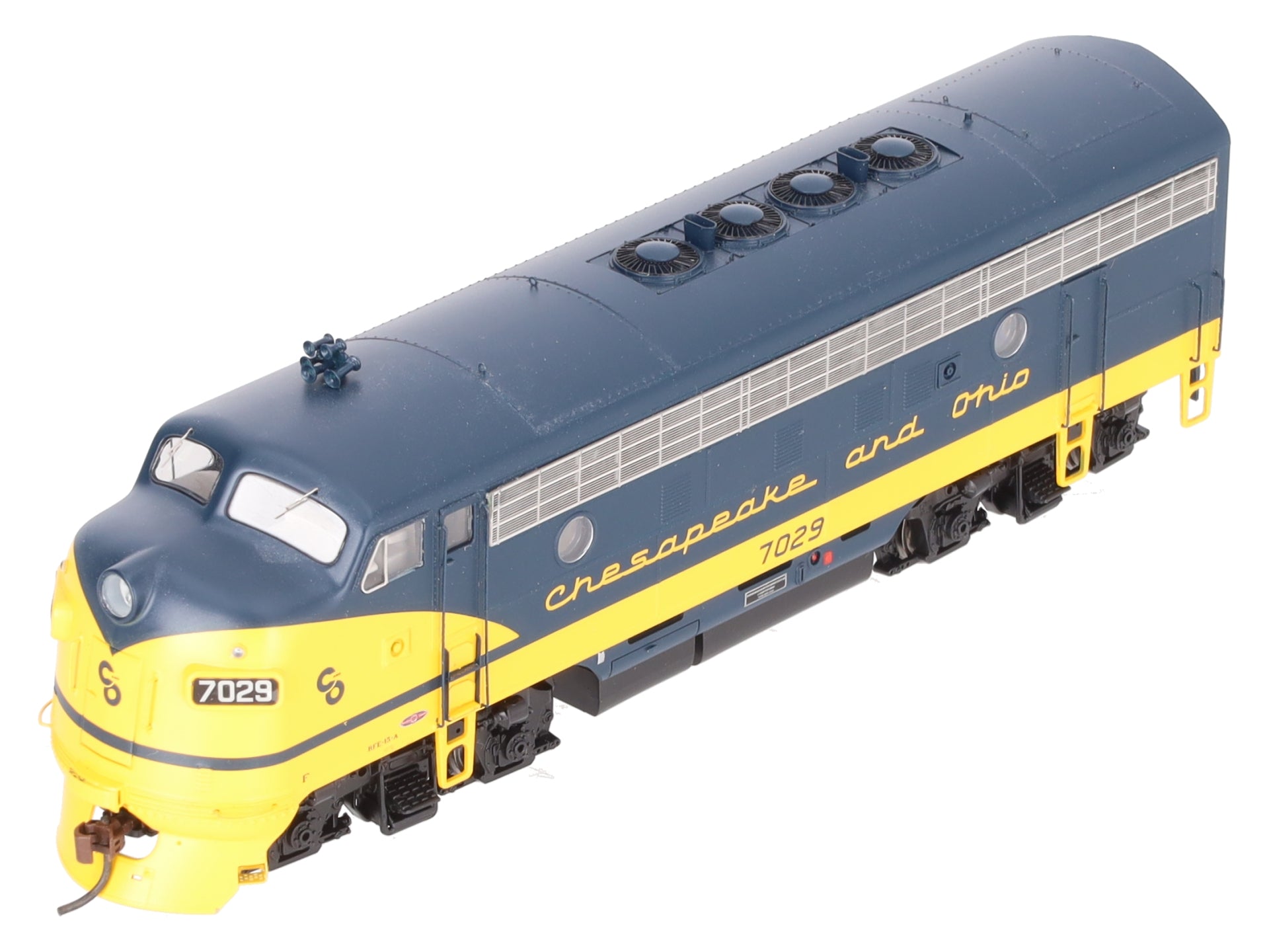 Athearn G22003 HO Chesapeake & Ohio F-7A Phase I Diesel Locomotive #7029 LN/Box