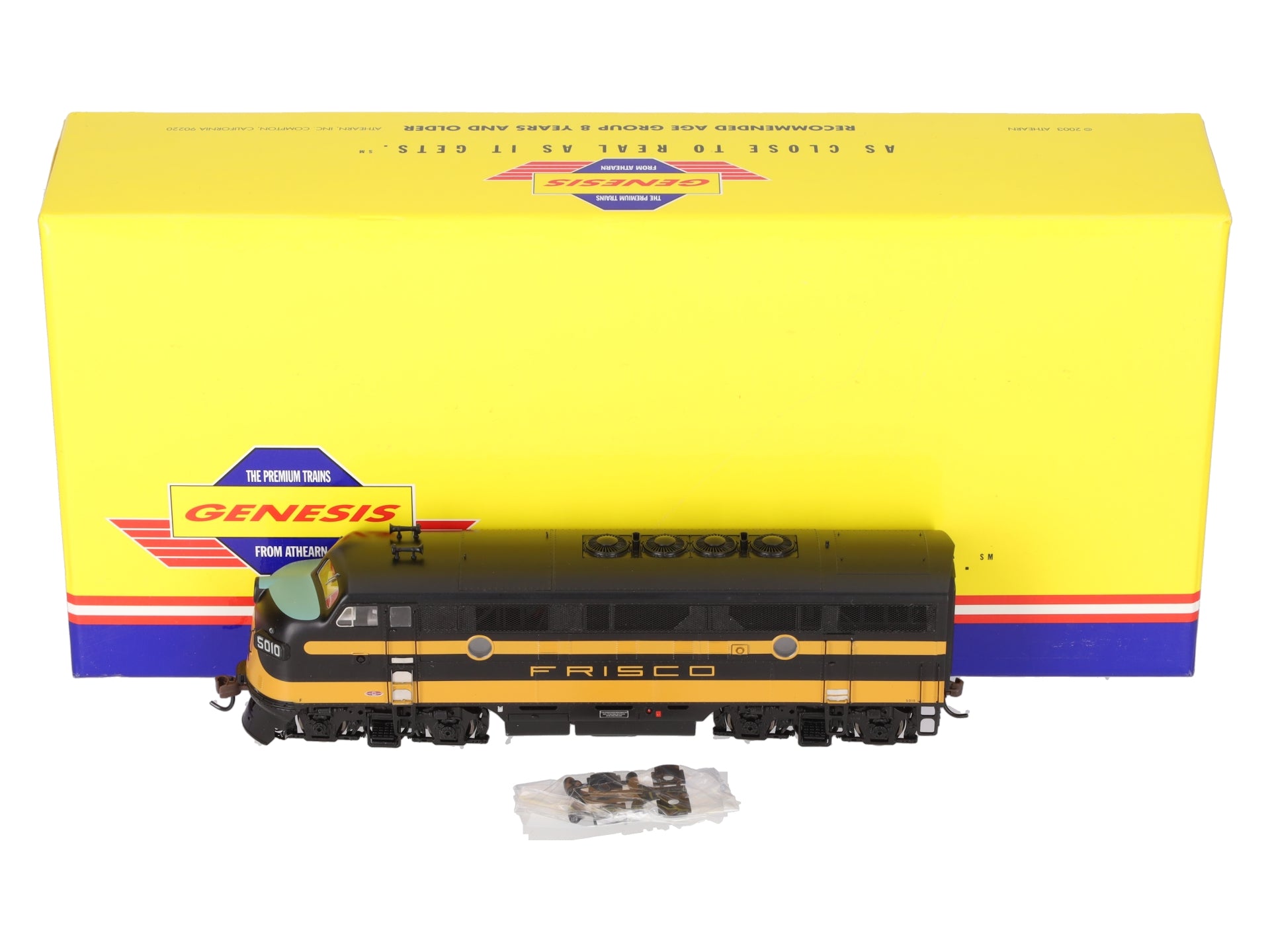 Athearn G2018 HO Scale Frisco F-3A Phase 2 Diesel Locomotive #5010 LN/Box
