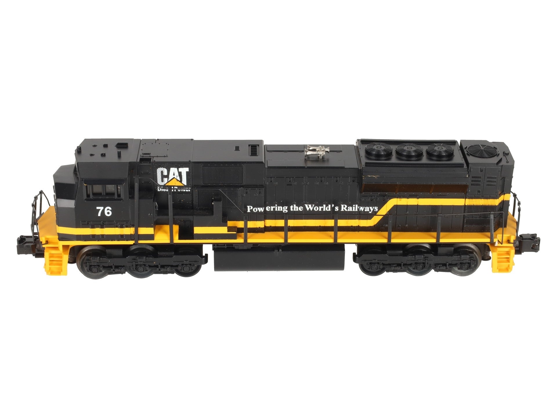 MTH 30-4053-1 O Gauge Caterpillar RailKing SD90-MAC Diesel Locomotive w/PS2 VG