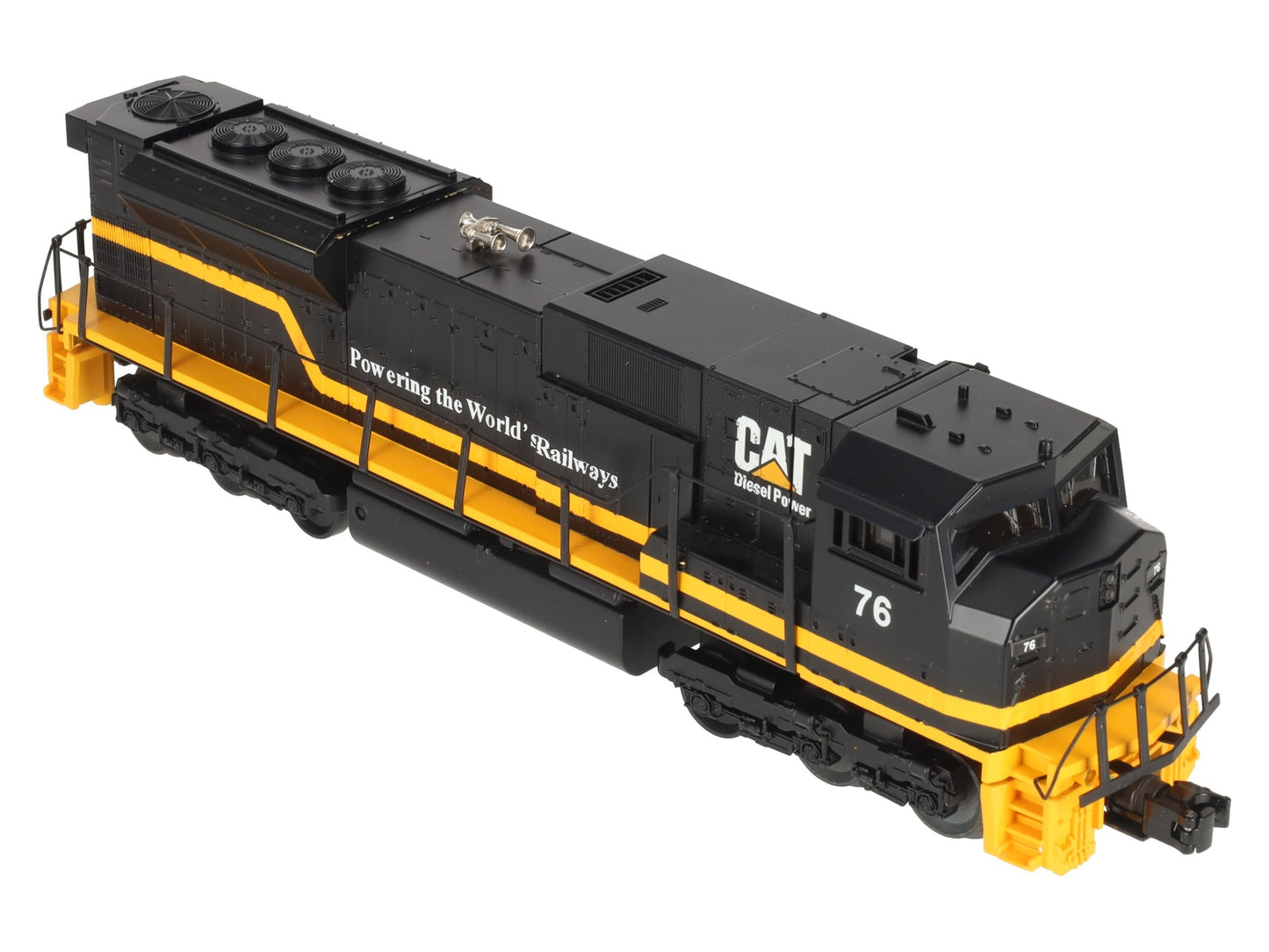 MTH 30-4053-1 O Gauge Caterpillar RailKing SD90-MAC Diesel Locomotive w/PS2 VG