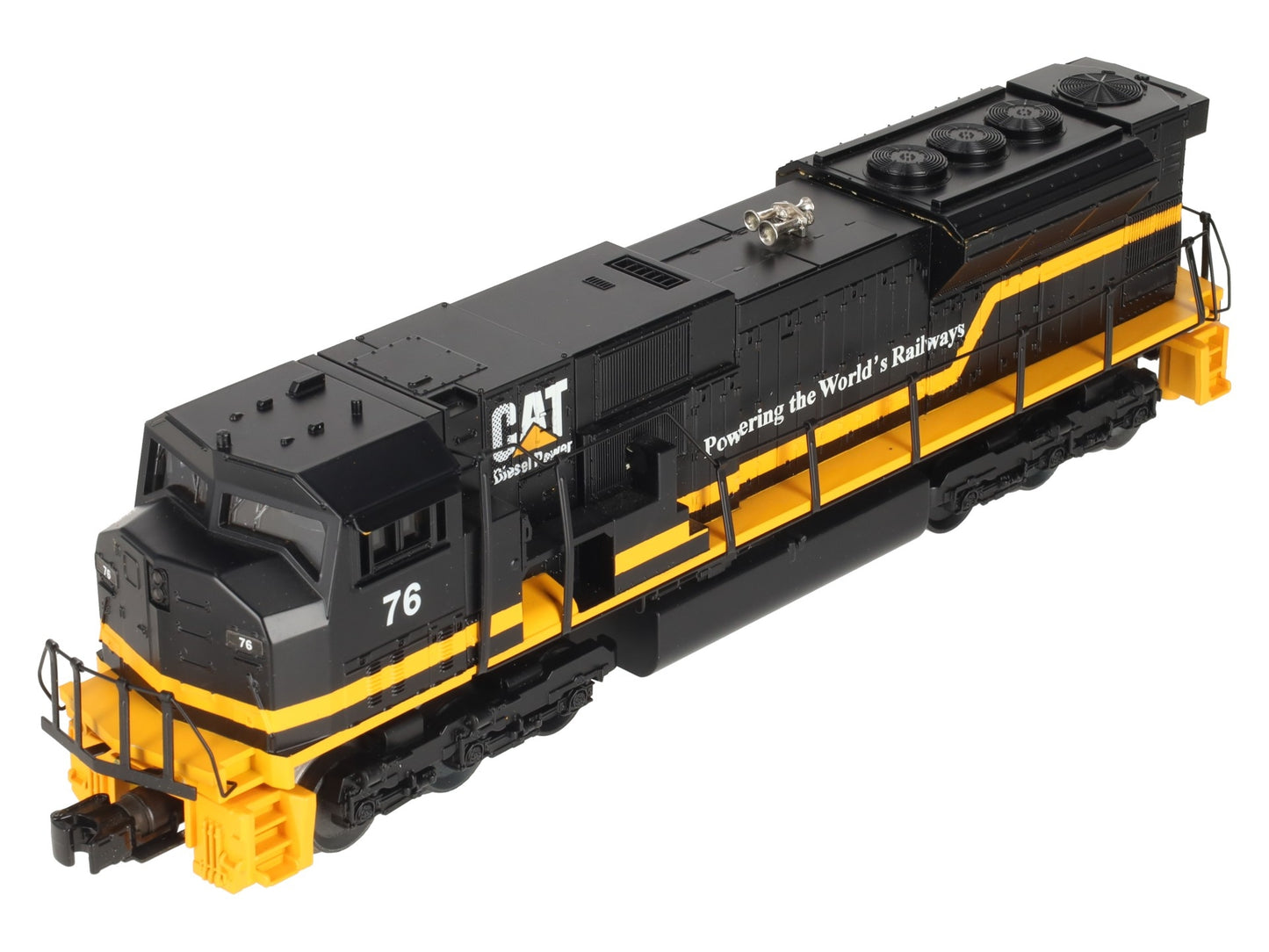 MTH 30-4053-1 O Gauge Caterpillar RailKing SD90-MAC Diesel Locomotive w/PS2 VG