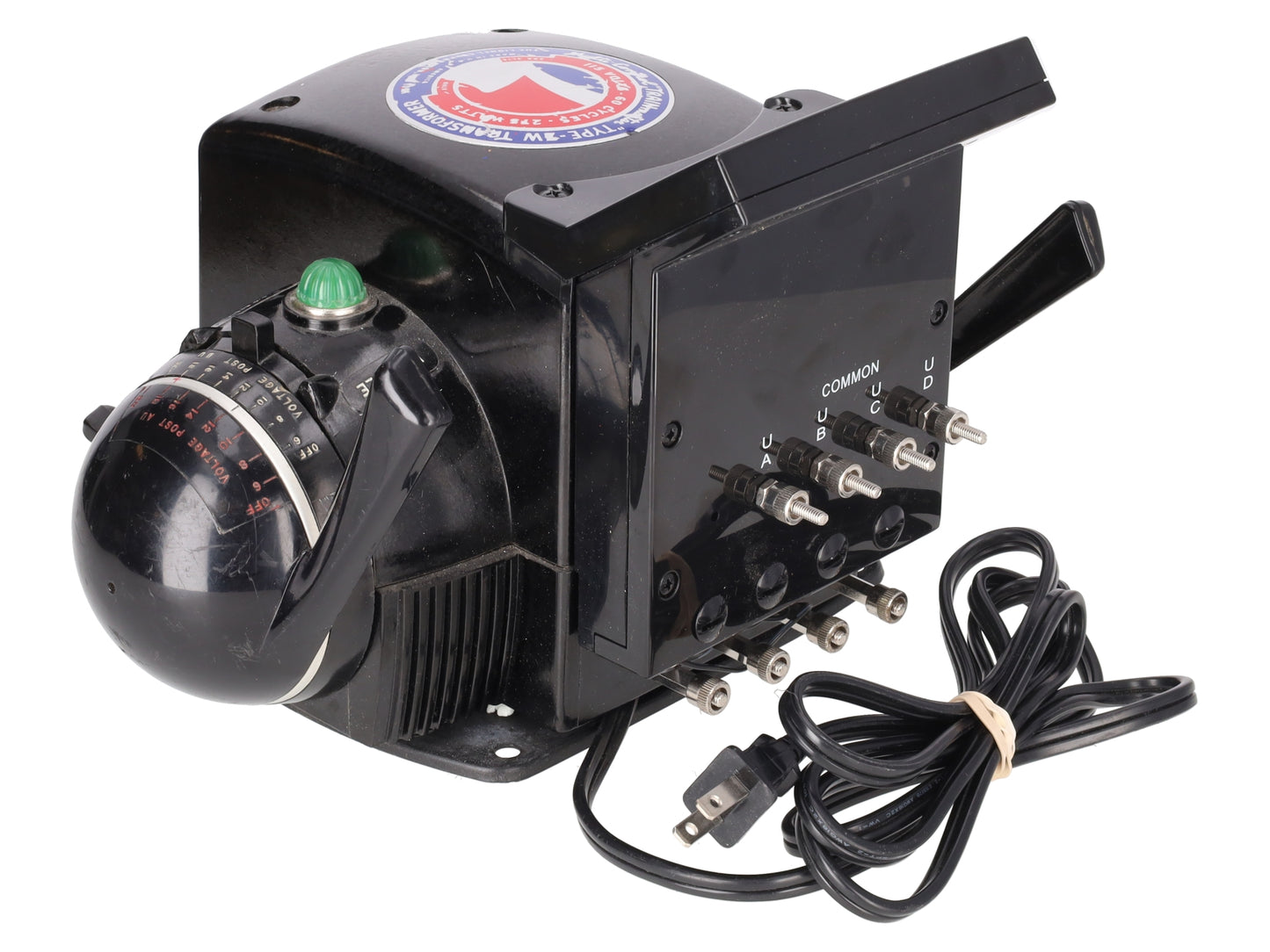 Lionel ZW & 6-14077 O Trainmaster 275 Watt Transformer with Whistle & Amp Meter VG