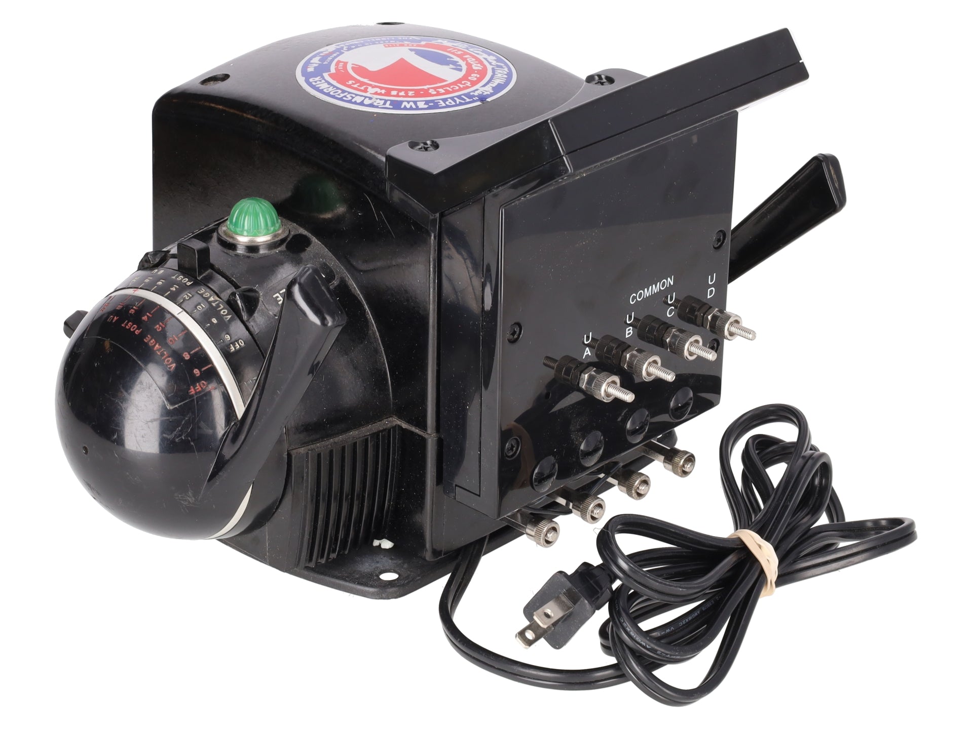 Lionel ZW & 6-14077 O Trainmaster 275 Watt Transformer with Whistle & Amp Meter VG