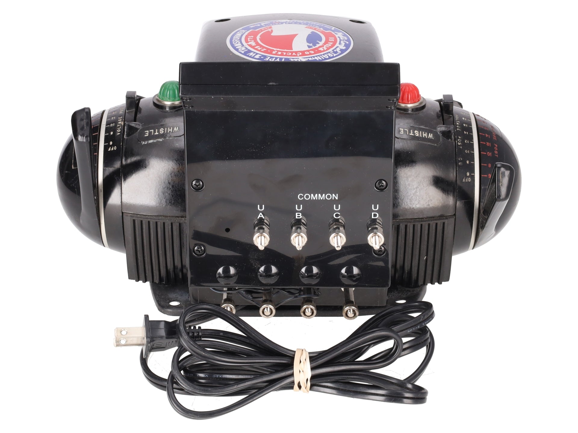 Lionel ZW & 6-14077 O Trainmaster 275 Watt Transformer with Whistle & Amp Meter VG
