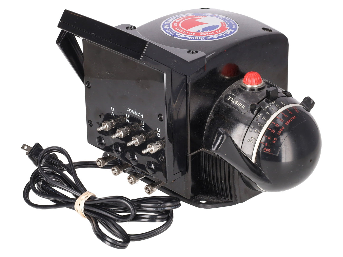 Lionel ZW & 6-14077 O Trainmaster 275 Watt Transformer with Whistle & Amp Meter VG