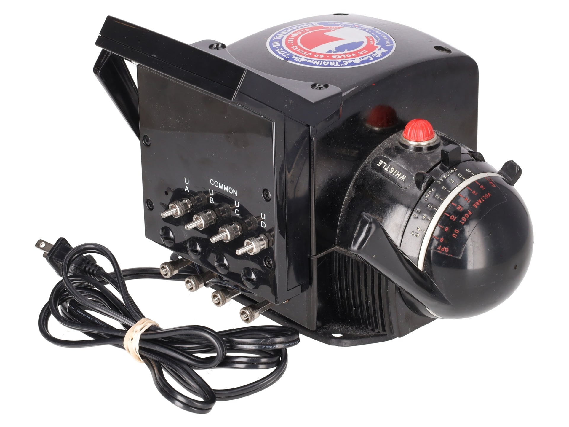 Lionel ZW & 6-14077 O Trainmaster 275 Watt Transformer with Whistle & Amp Meter VG