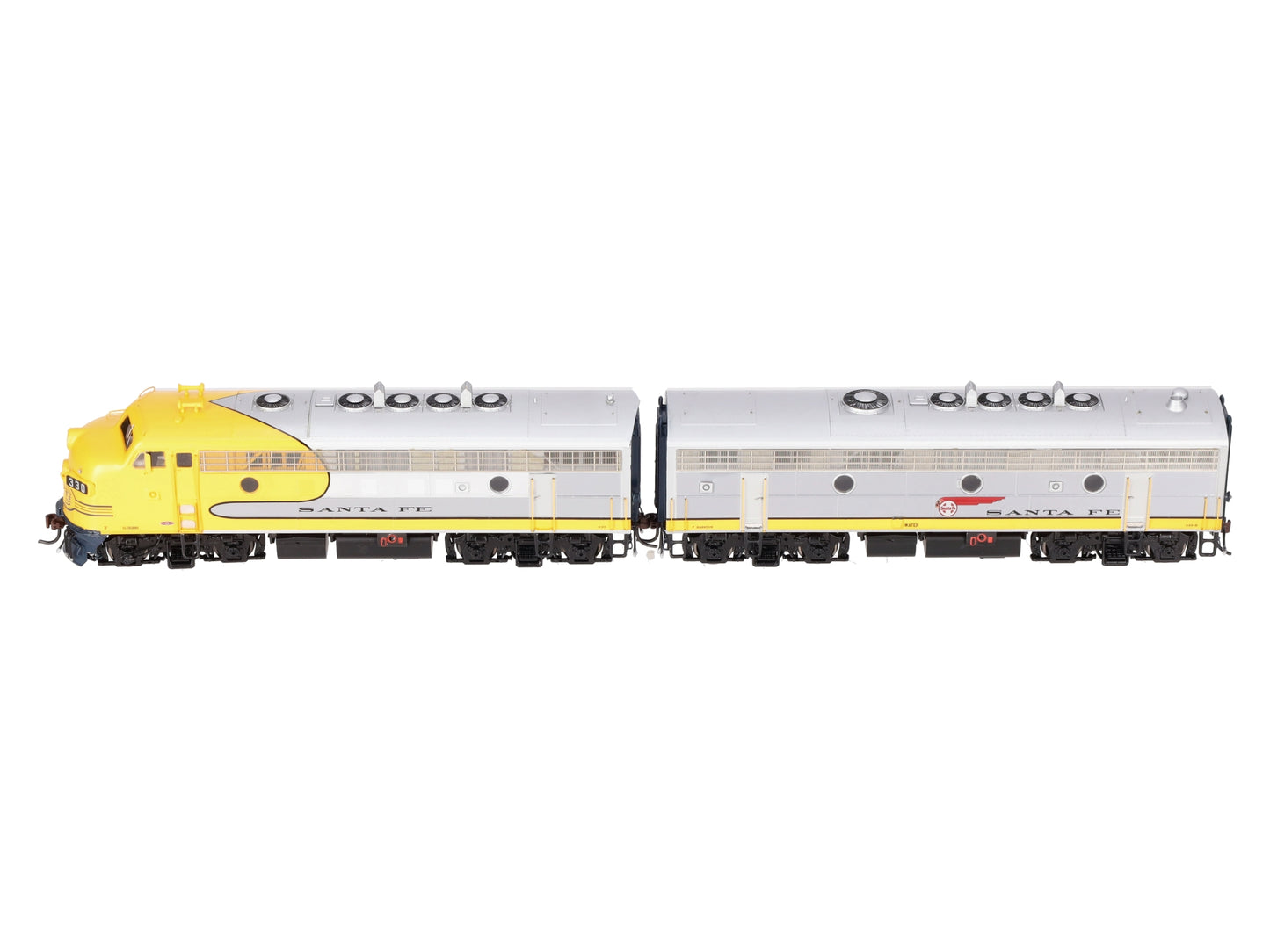 Athearn G22331 HO Scale ATSF F7A/F7B Diesel Locomotive w/DCC & Sound #330L/#339B EX/Box