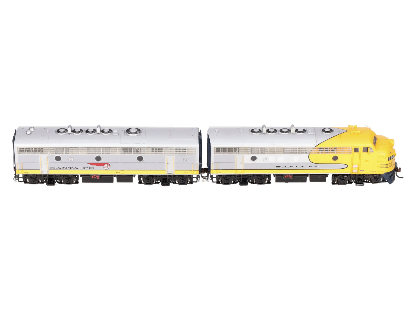 Athearn G22331 HO Scale ATSF F7A/F7B Diesel Locomotive w/DCC & Sound #330L/#339B EX/Box