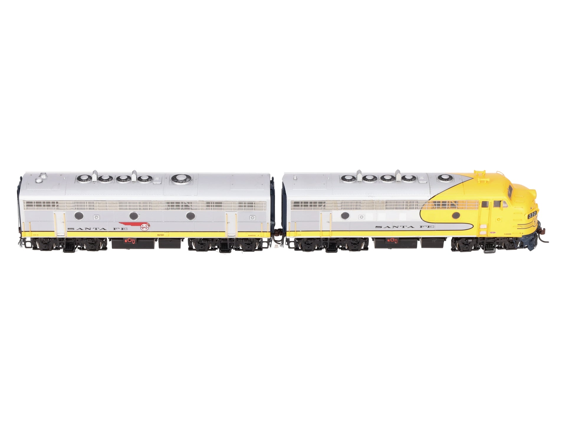 Athearn G22331 HO Scale ATSF F7A/F7B Diesel Locomotive w/DCC & Sound #330L/#339B EX/Box