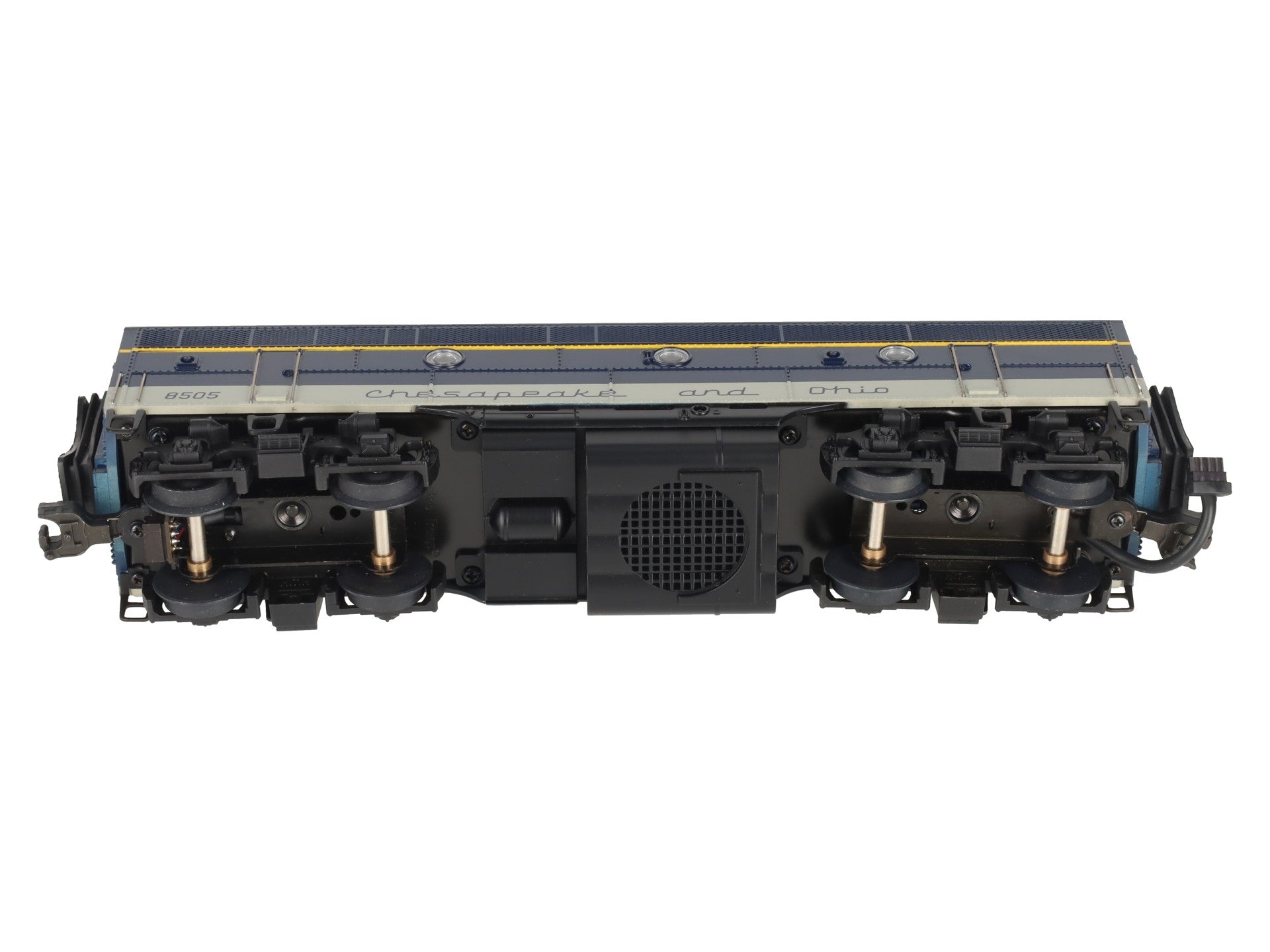 MTH 20-2125-4 O Gauge Chesapeake & Ohio F-3 B-Unit Diesel Engine EX/Box