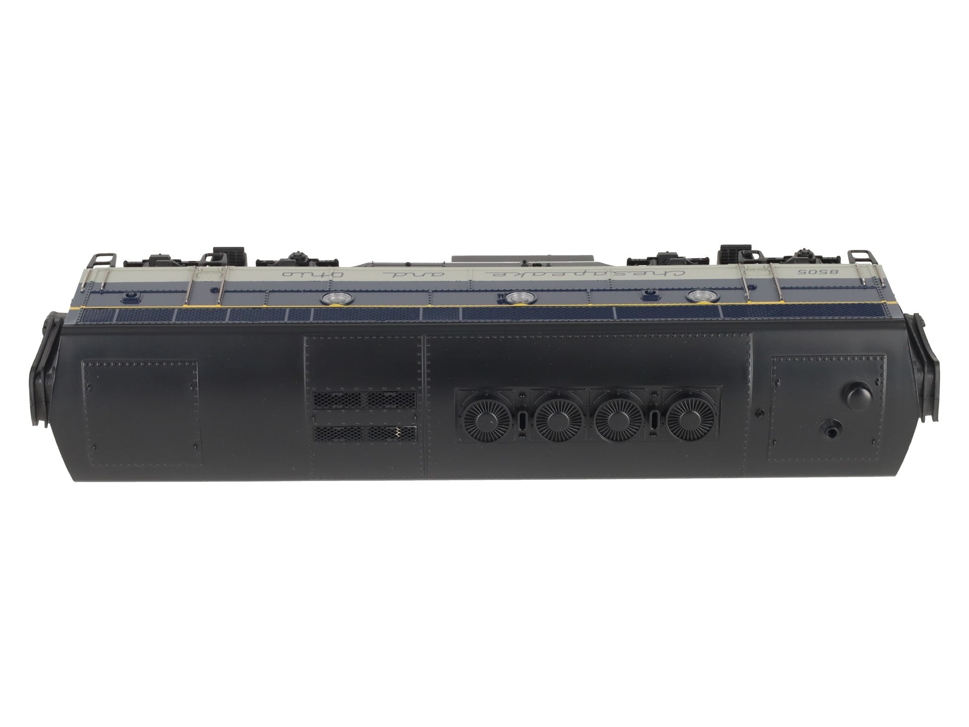 MTH 20-2125-4 O Gauge Chesapeake & Ohio F-3 B-Unit Diesel Engine EX/Box