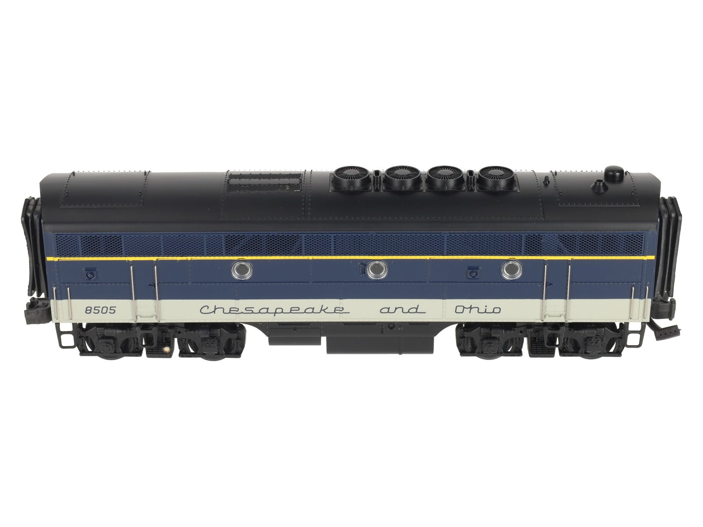 MTH 20-2125-4 O Gauge Chesapeake & Ohio F-3 B-Unit Diesel Engine EX/Box