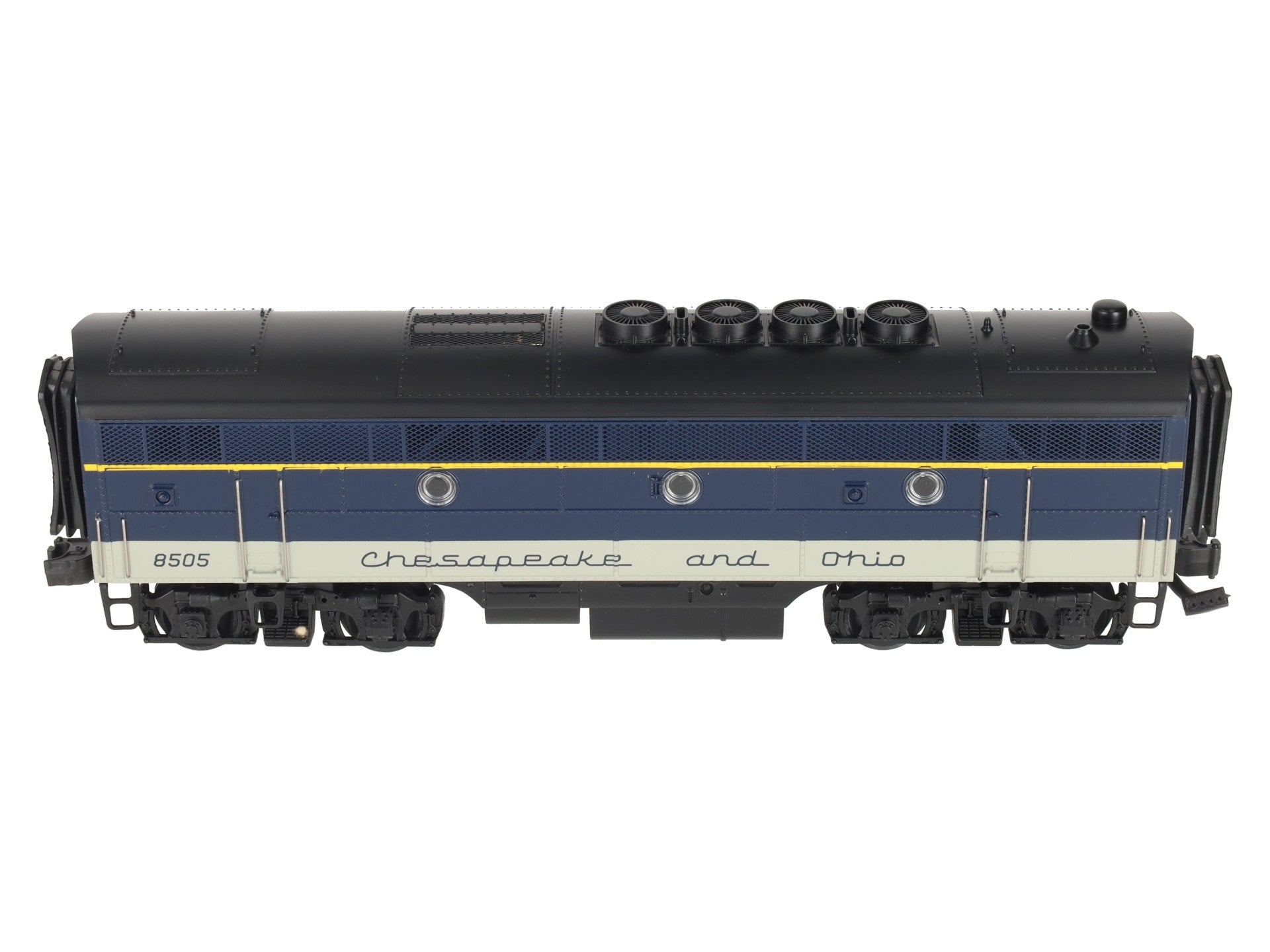 MTH 20-2125-4 O Gauge Chesapeake & Ohio F-3 B-Unit Diesel Engine EX/Box