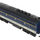 MTH 20-2125-4 O Gauge Chesapeake & Ohio F-3 B-Unit Diesel Engine EX/Box