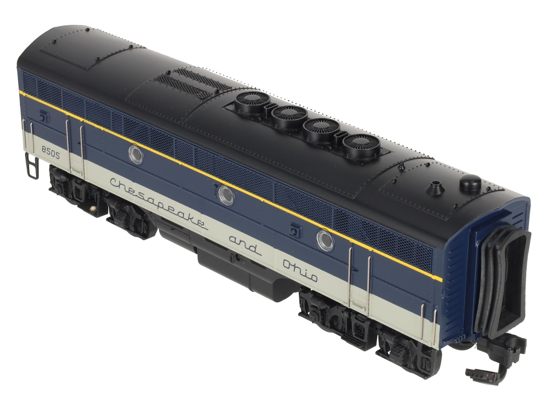 MTH 20-2125-4 O Gauge Chesapeake & Ohio F-3 B-Unit Diesel Engine EX/Box