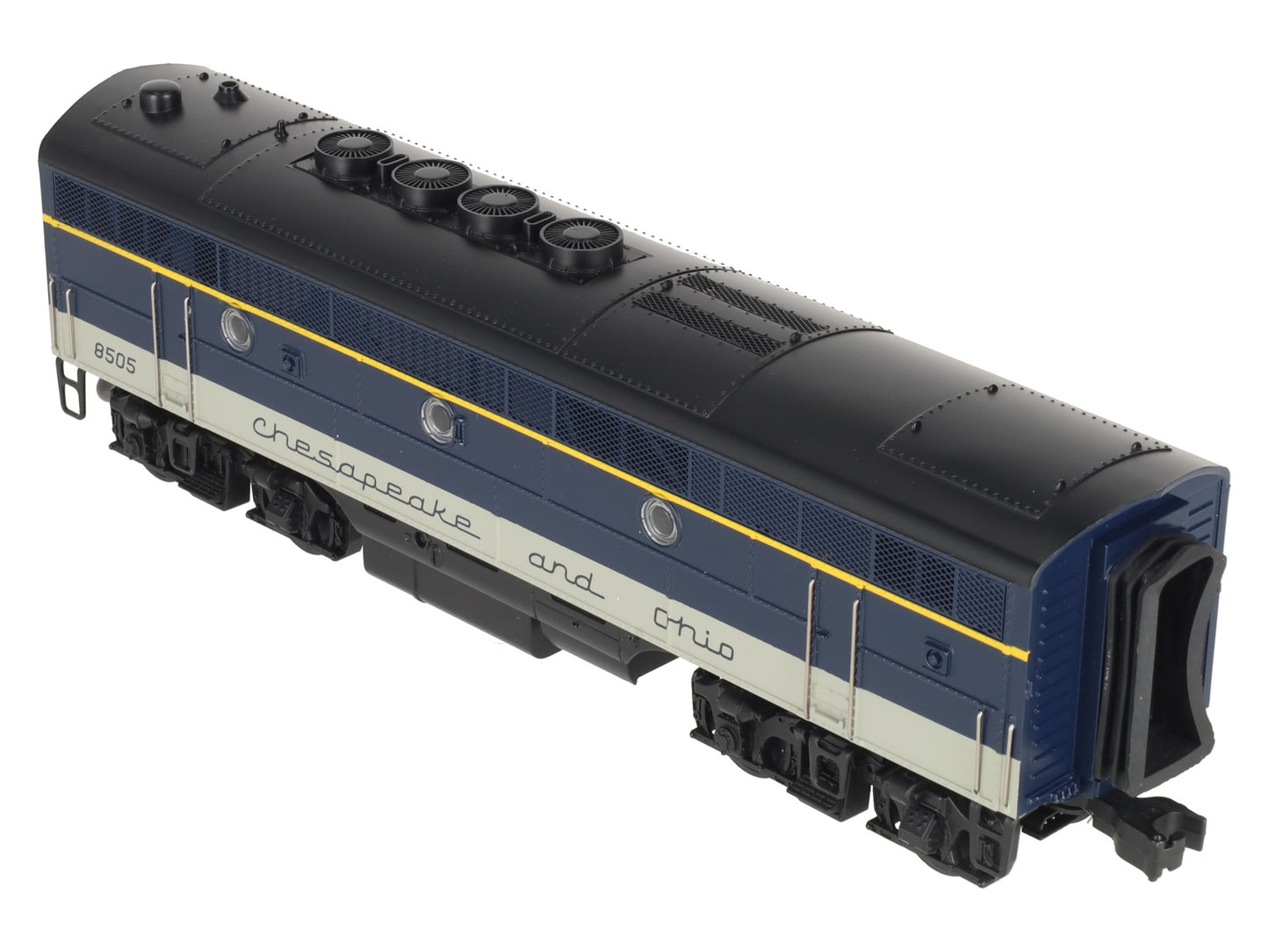 MTH 20-2125-4 O Gauge Chesapeake & Ohio F-3 B-Unit Diesel Engine EX/Box
