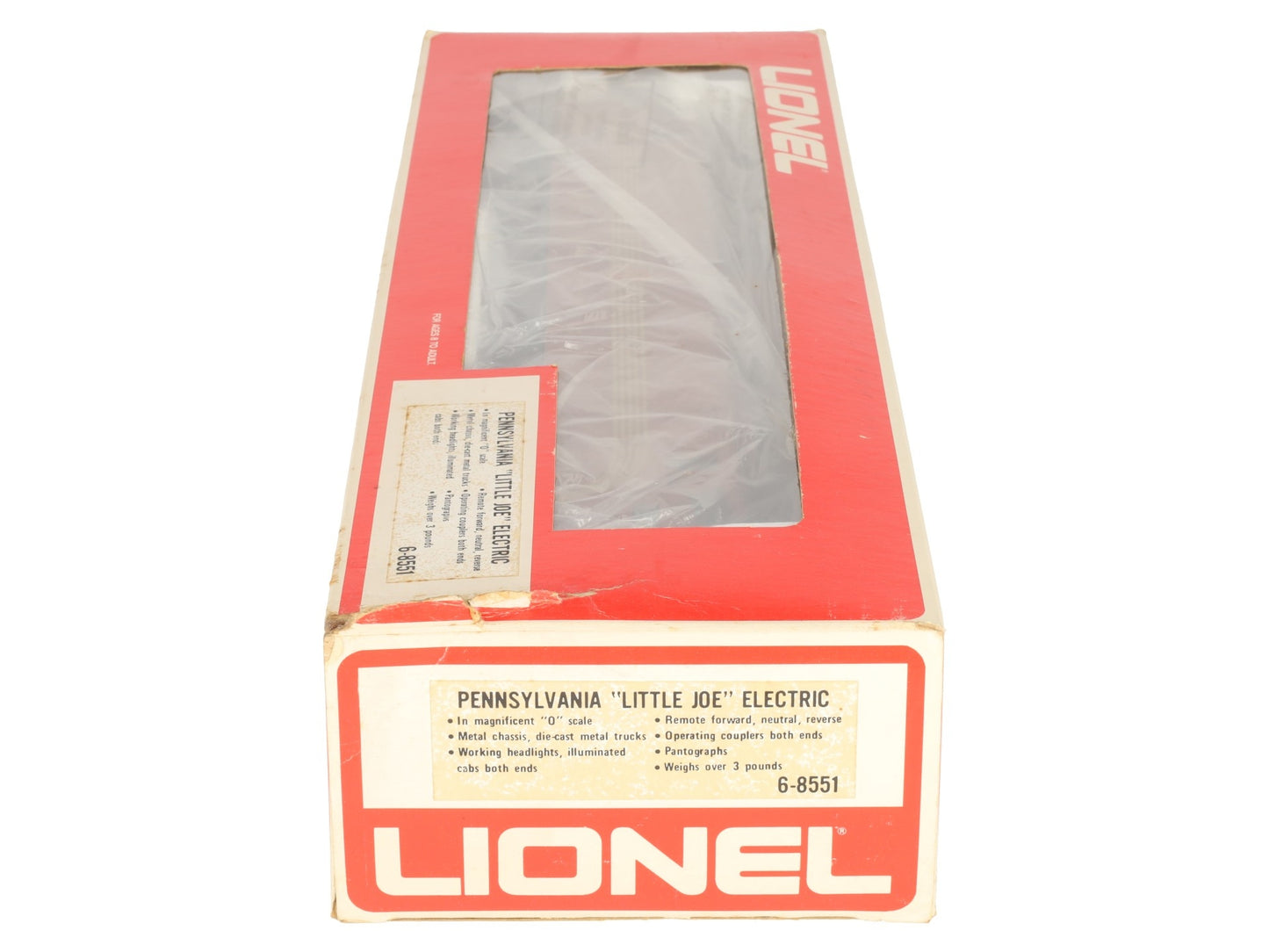 Lionel 6-8551 O Gauge Pennsylvania "Little Joe" EP-5 Electric Locomotive #8551 EX/Box