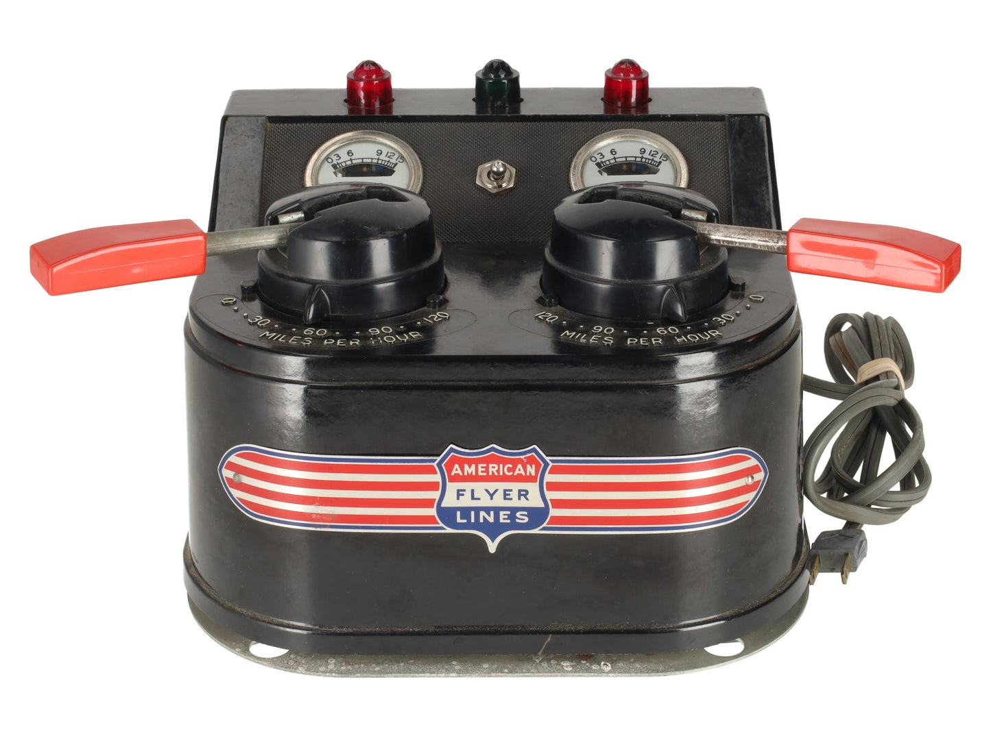 American Flyer 30B Vintage S 300 Watt Transformer - Runs 2 Trains VG