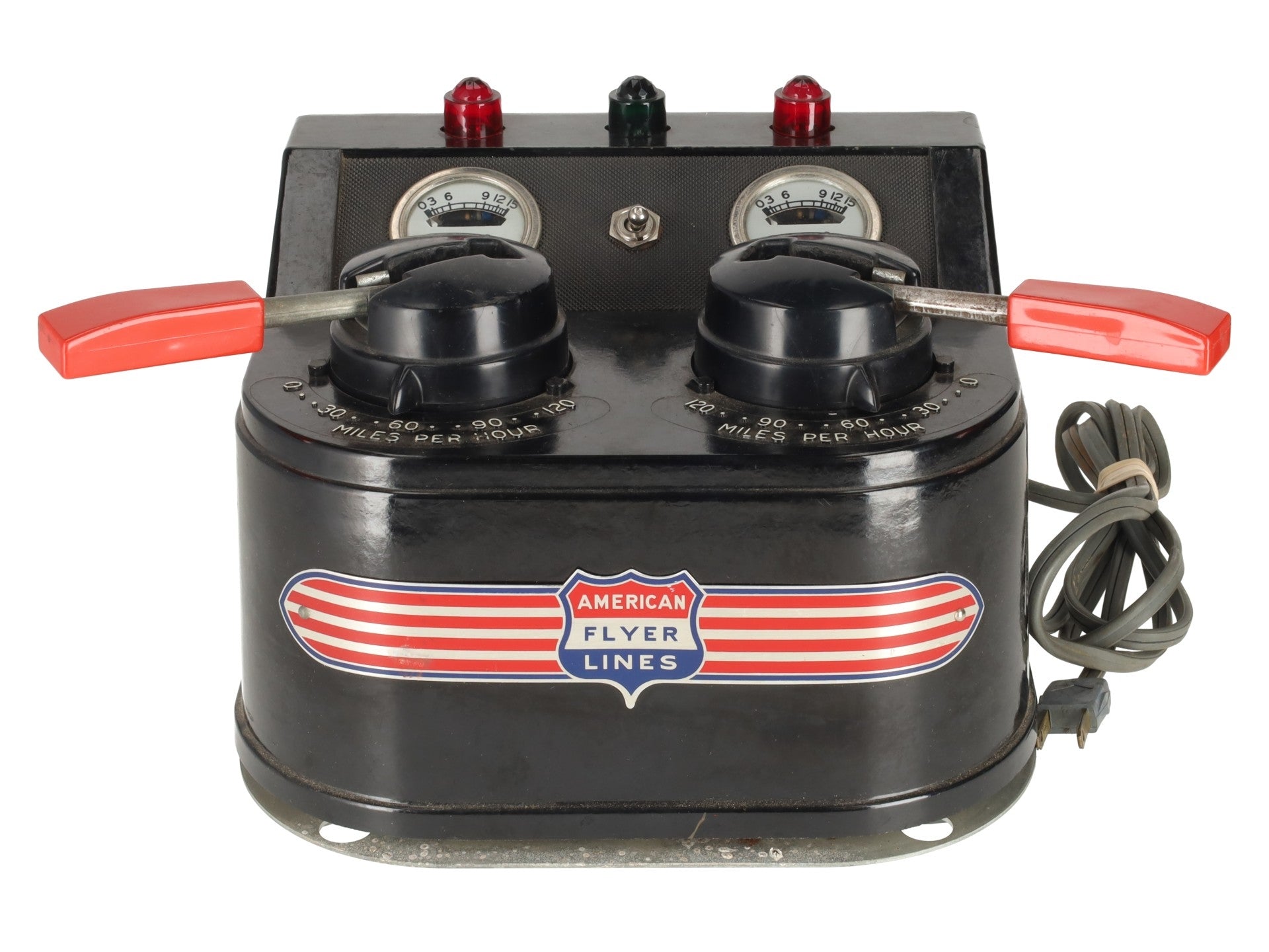 American Flyer 30B Vintage S 300 Watt Transformer - Runs 2 Trains VG