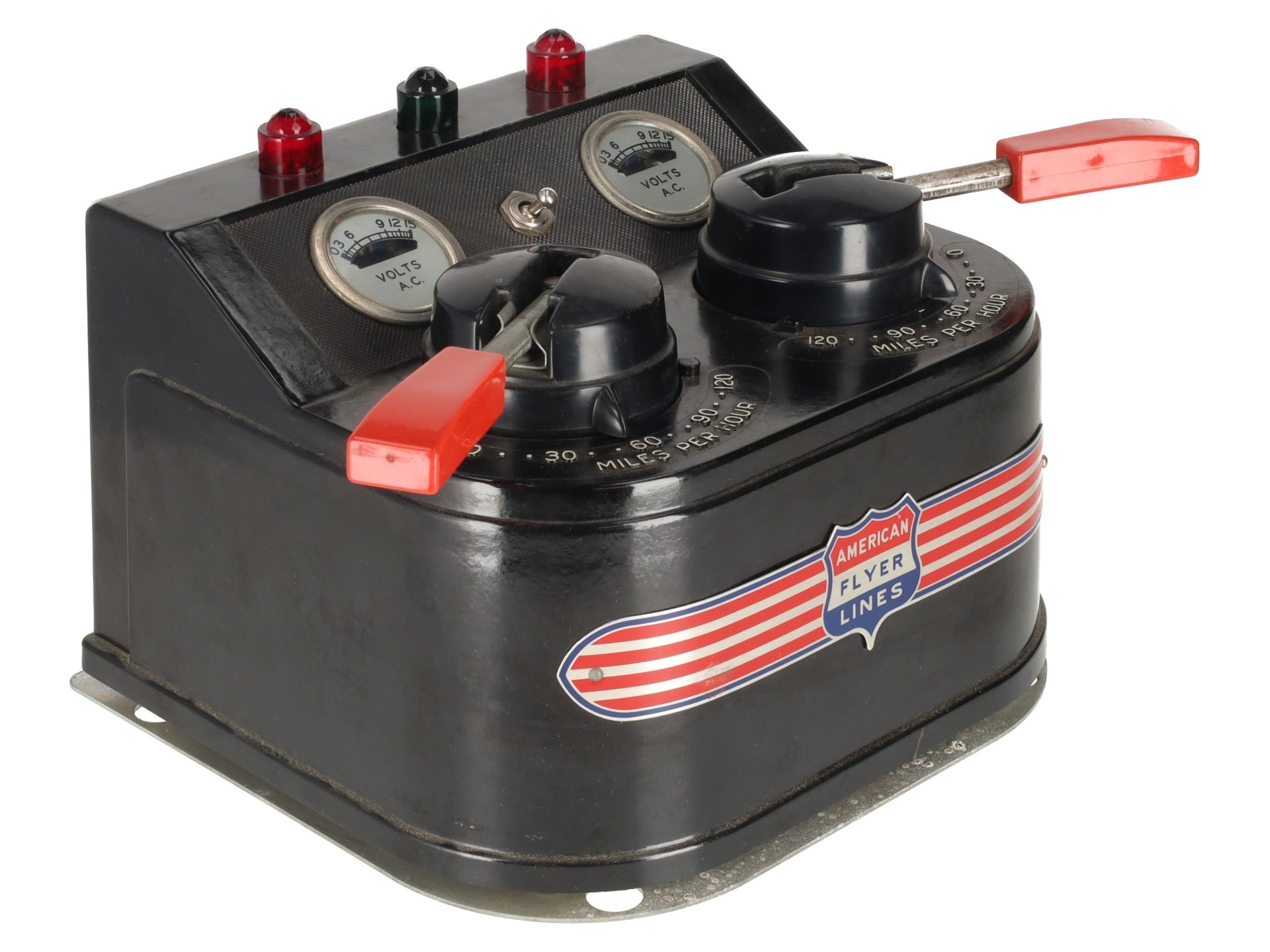 American Flyer 30B Vintage S 300 Watt Transformer - Runs 2 Trains VG