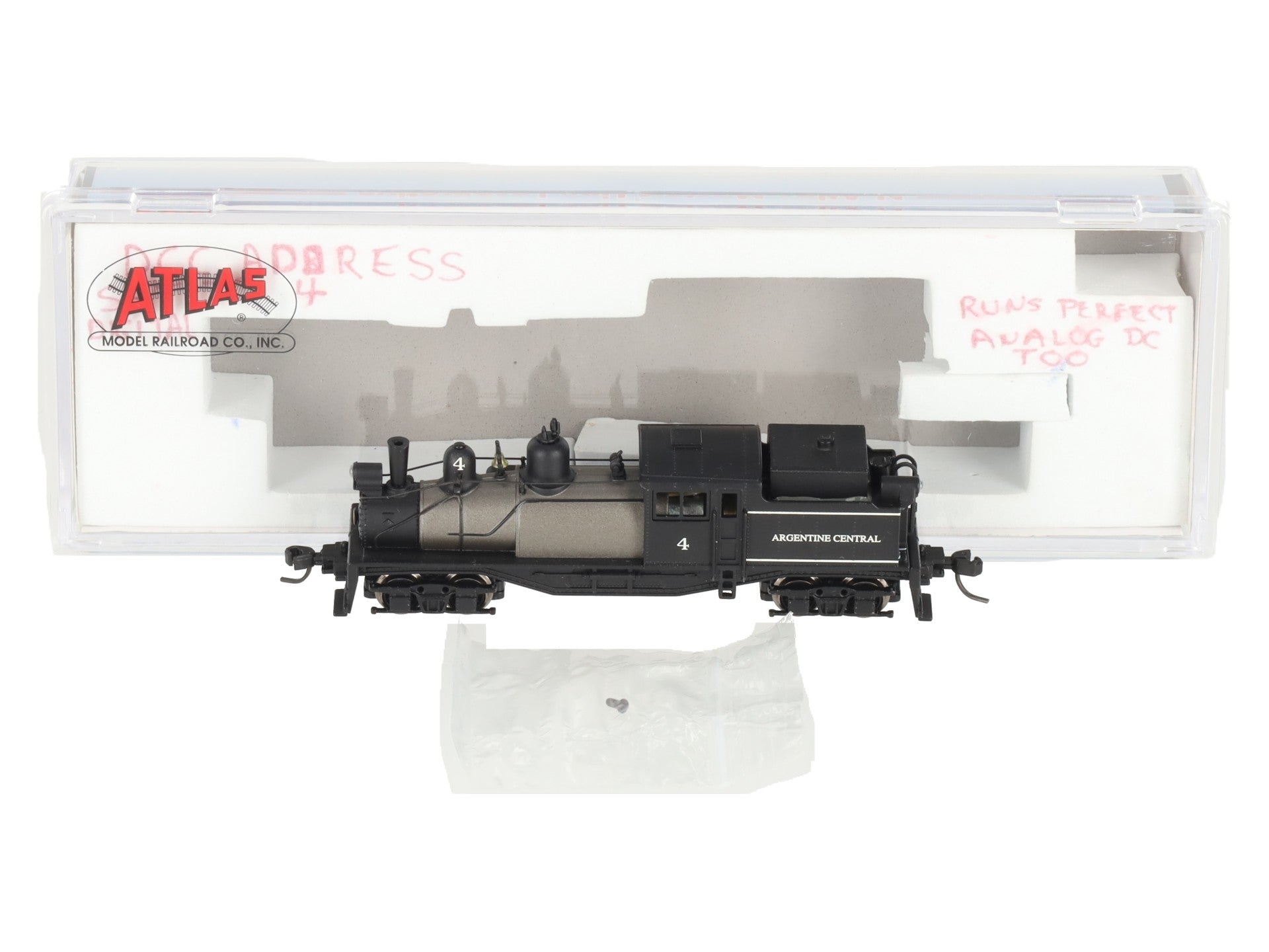 Atlas 41635 N Argentine Central 2-Truck Shay #4 EX/Box