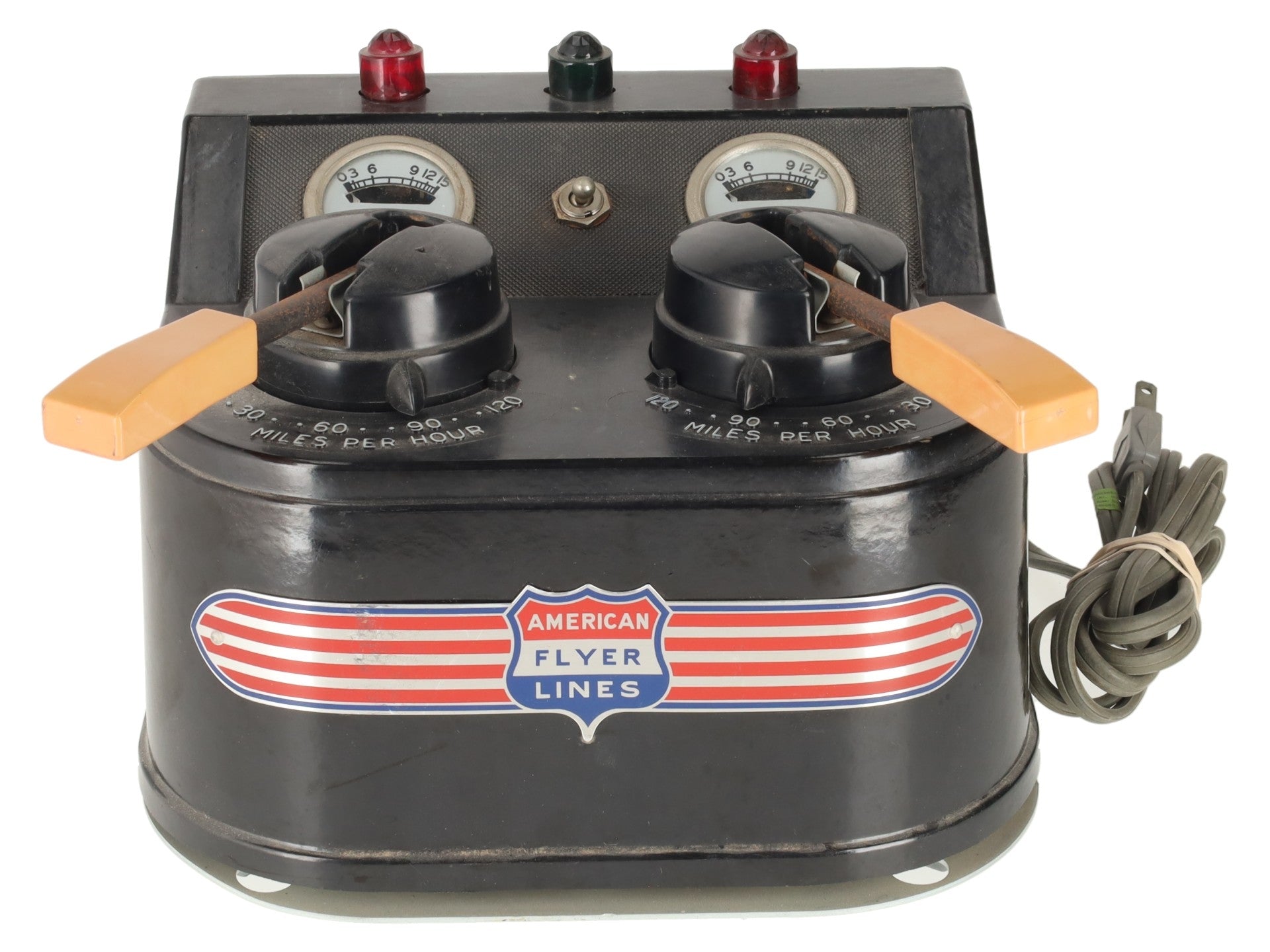 American Flyer 30B Vintage S 300 Watt Transformer - Runs 2 Trains VG