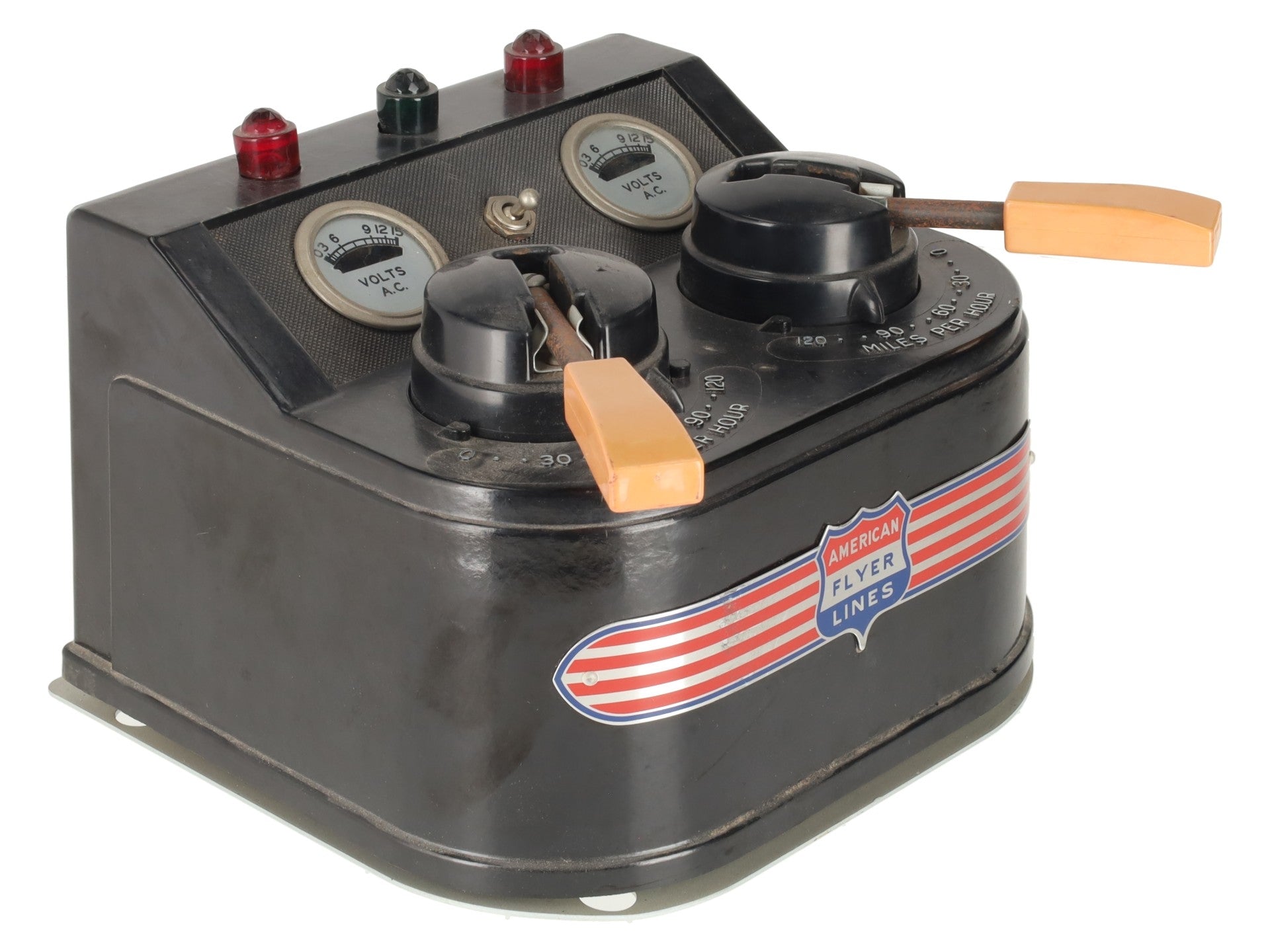 American Flyer 30B Vintage S 300 Watt Transformer - Runs 2 Trains VG