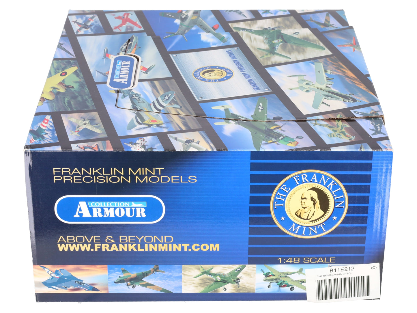 Franklin Mint B11E212 1:48 Diecast Messerschmitt BF109G Luftwaffe Wimmersol LN/Box