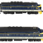 MTH 20-2125-1 O C&O F-3 AA Diesel Engine Set w/PS1 #8010/8011 EX/Box