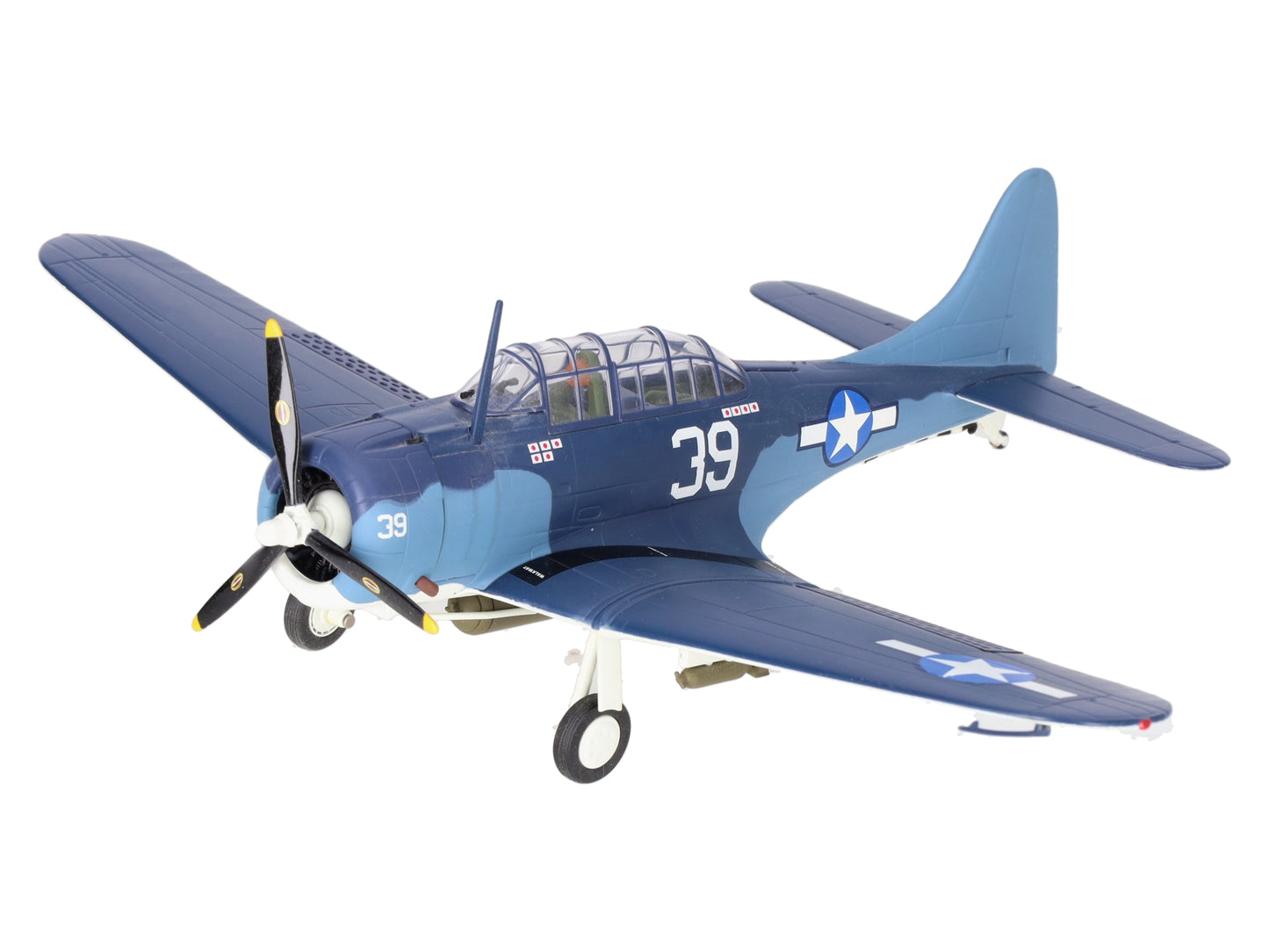 Collection Armour B11E378 1/48 Diecast SBD Dauntless Captain Cleland Plane LN/Box