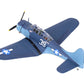 Collection Armour B11E378 1/48 Diecast SBD Dauntless Captain Cleland Plane LN/Box