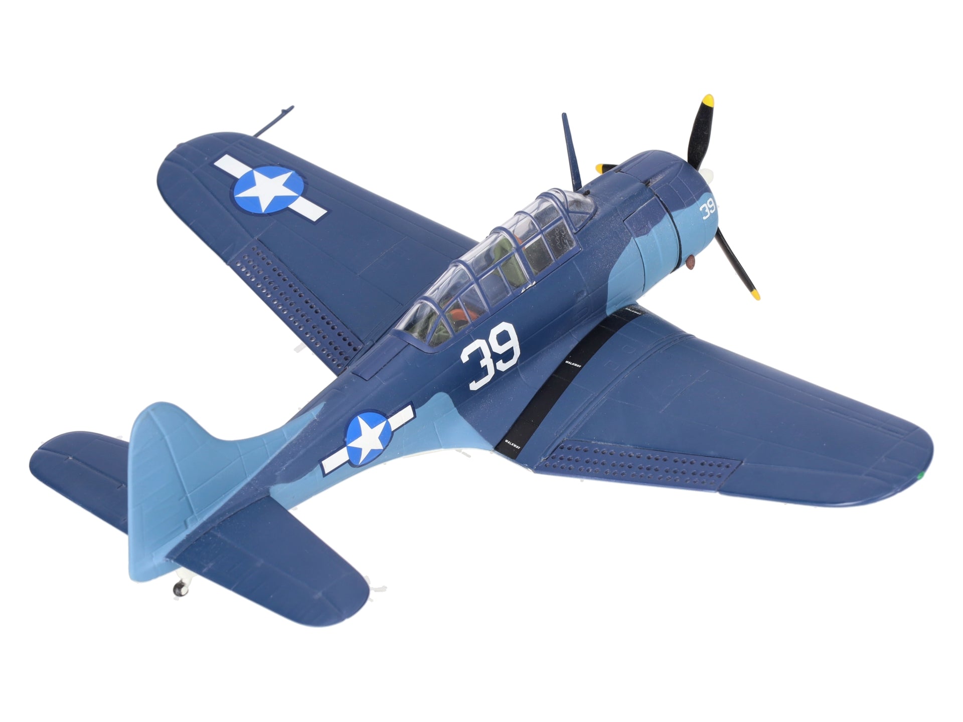 Collection Armour B11E378 1/48 Diecast SBD Dauntless Captain Cleland Plane LN/Box