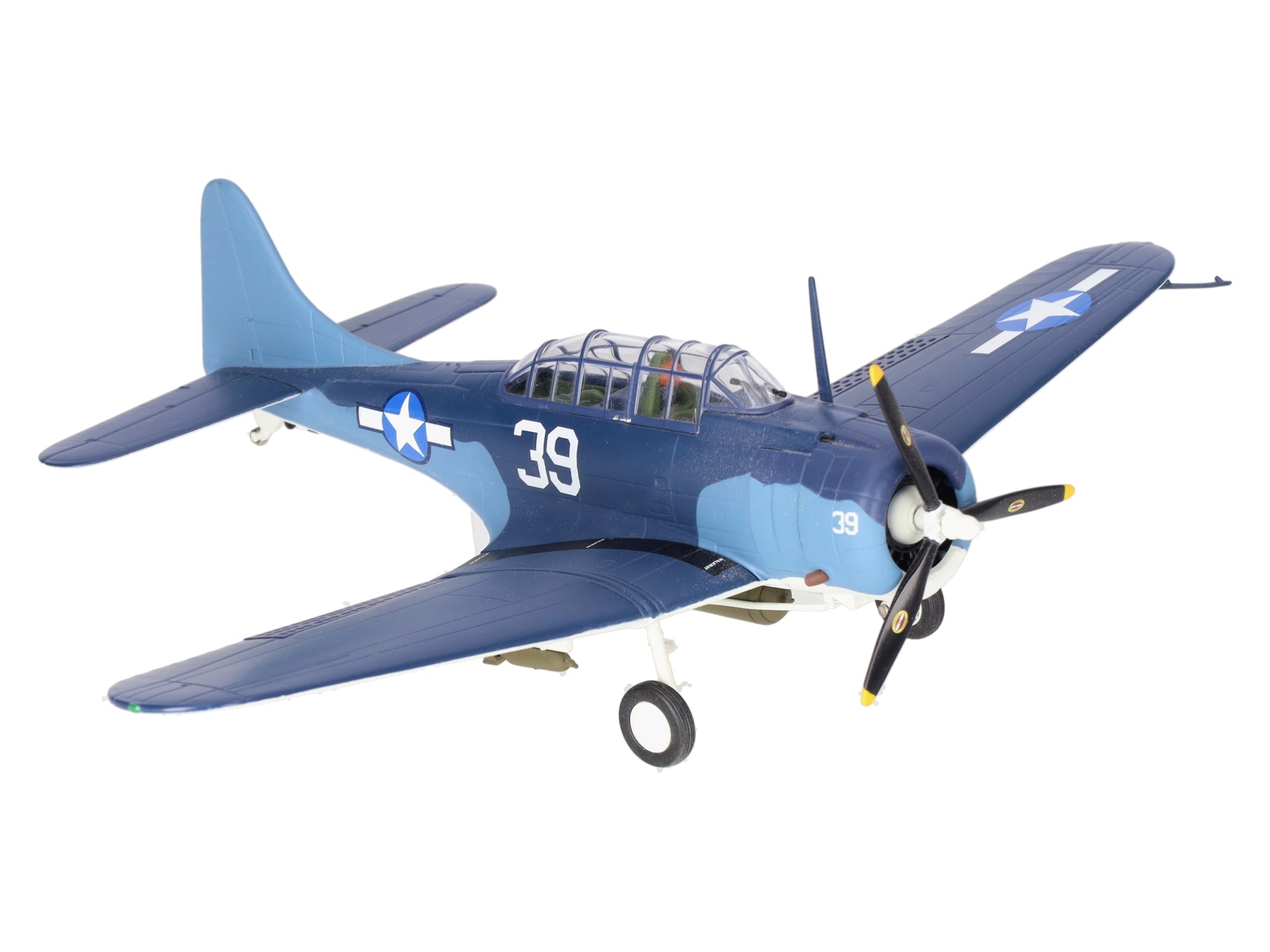 Collection Armour B11E378 1/48 Diecast SBD Dauntless Captain Cleland Plane LN/Box
