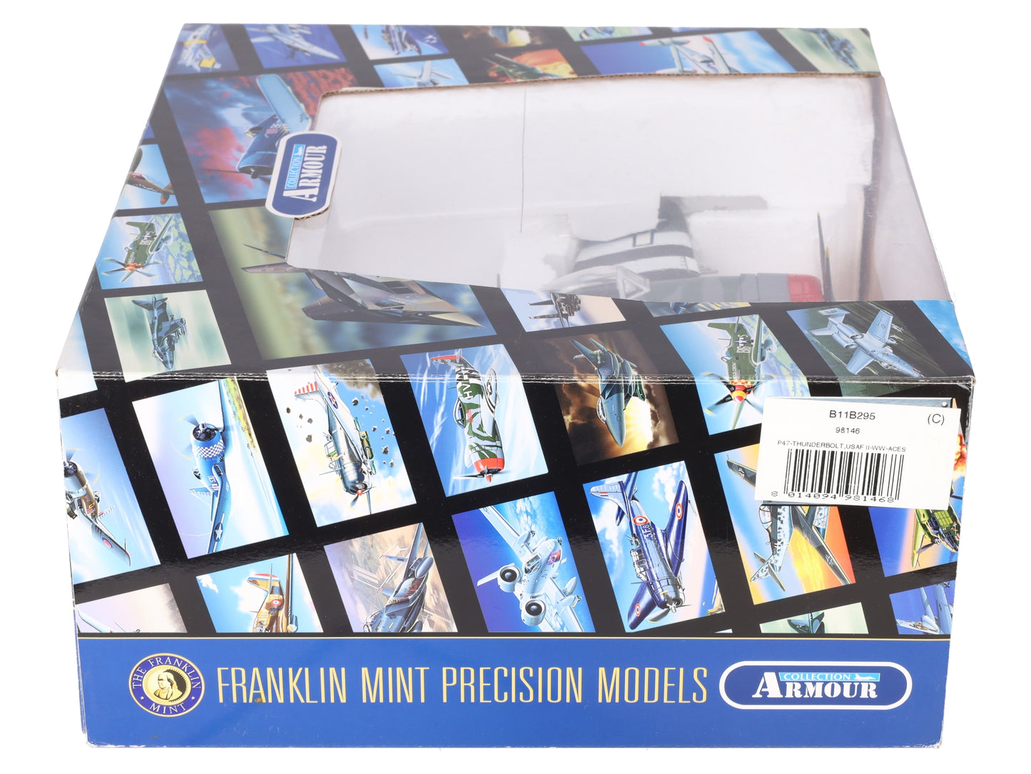 Franklin Mint B11B295 1:48 Scale Diecast P-47D Thunderbolt USAF ||-WW-ACES Plane LN/Box