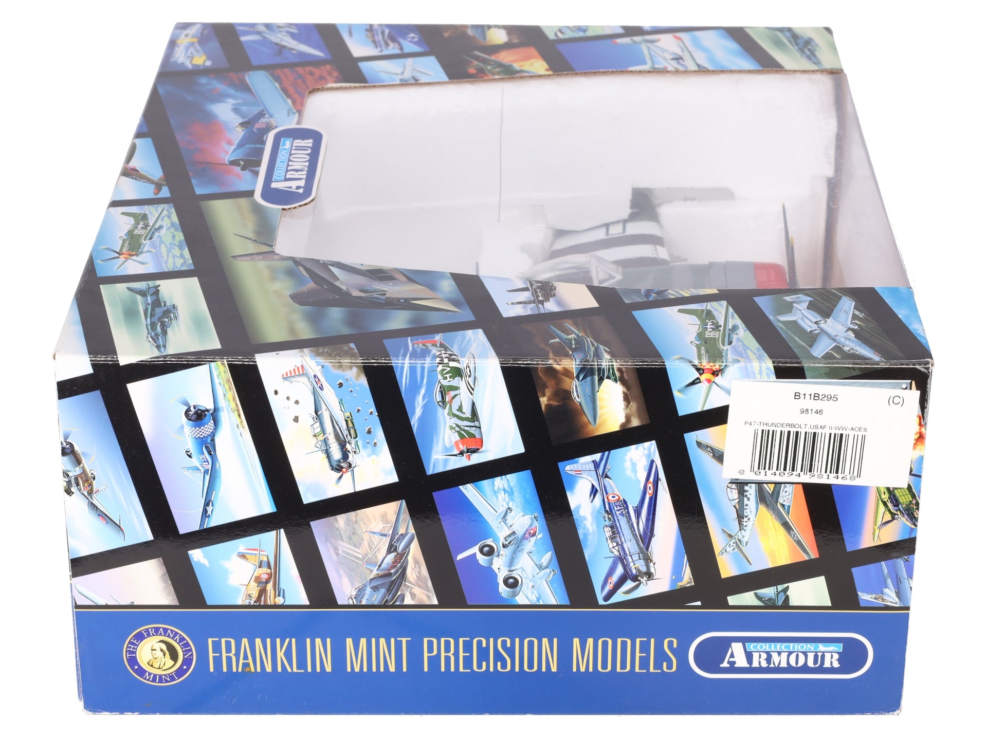 Franklin Mint B11B295 1:48 Scale Diecast P-47D Thunderbolt USAF ||-WW-ACES Plane LN/Box