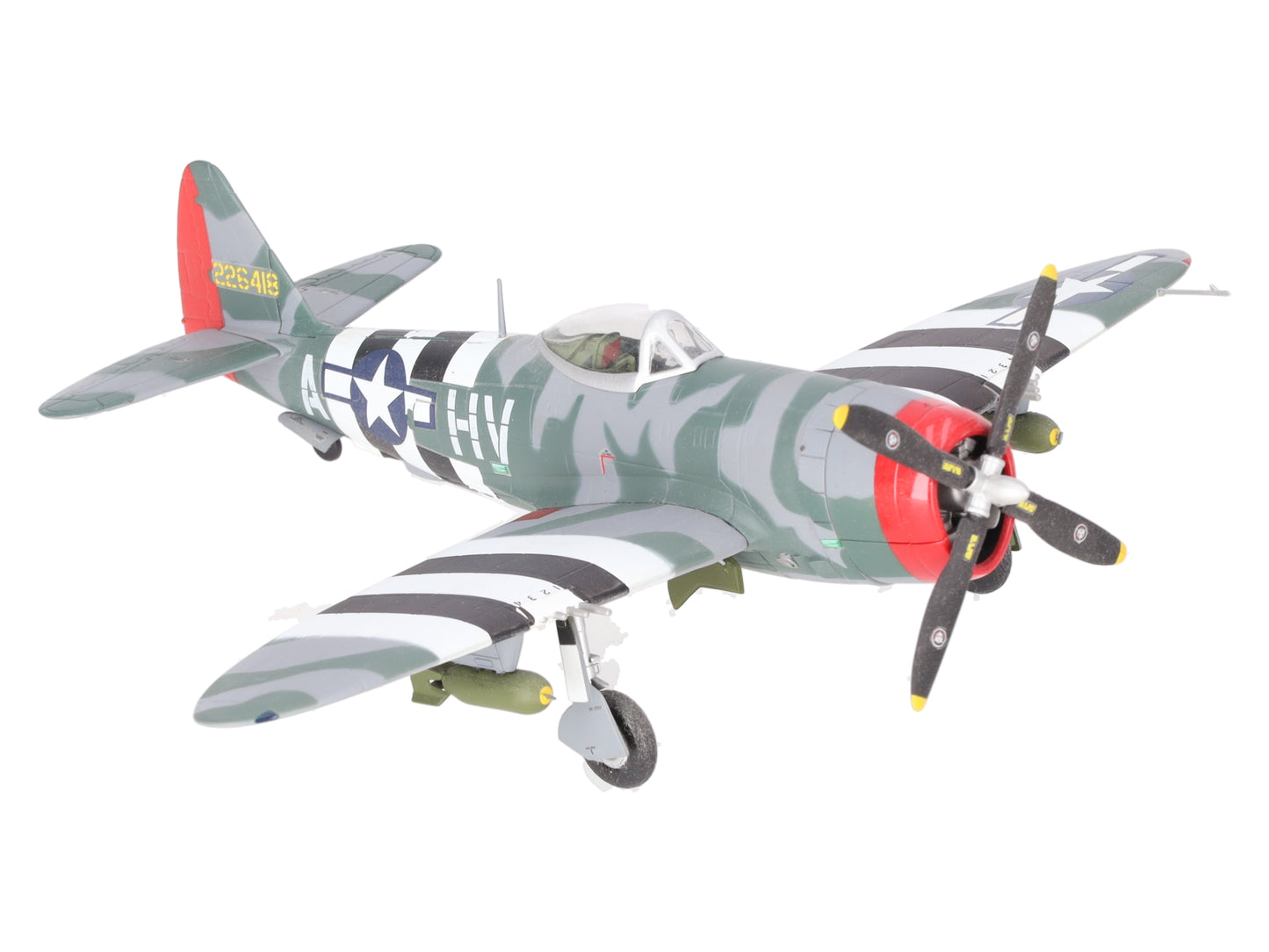 Franklin Mint B11B295 1:48 Scale Diecast P-47D Thunderbolt USAF ||-WW-ACES Plane LN/Box
