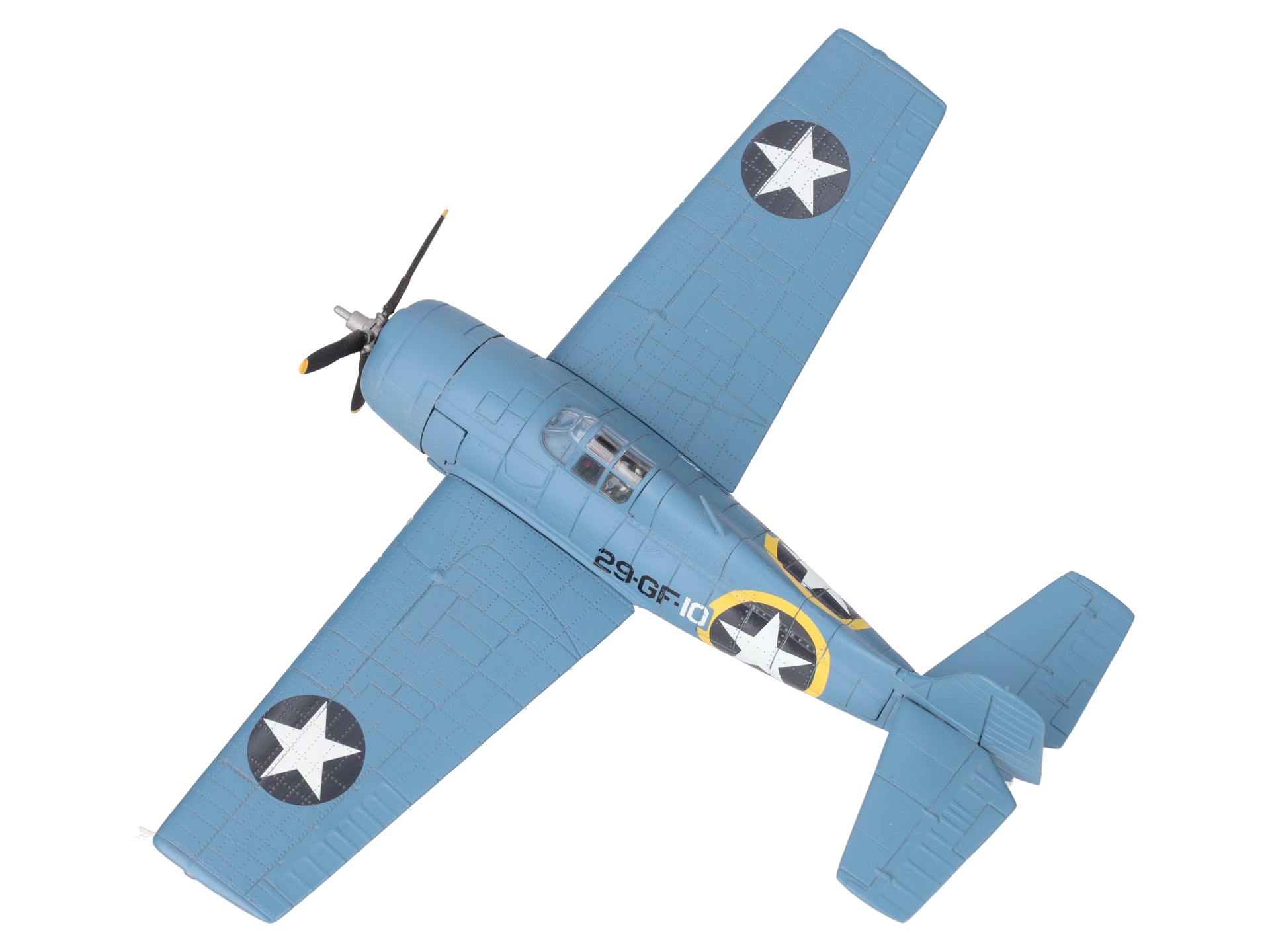 Franklin Mint B11E371 1:48 Scale Diecast F4F-4 Wildcat Operation Torch Plane LN/Box