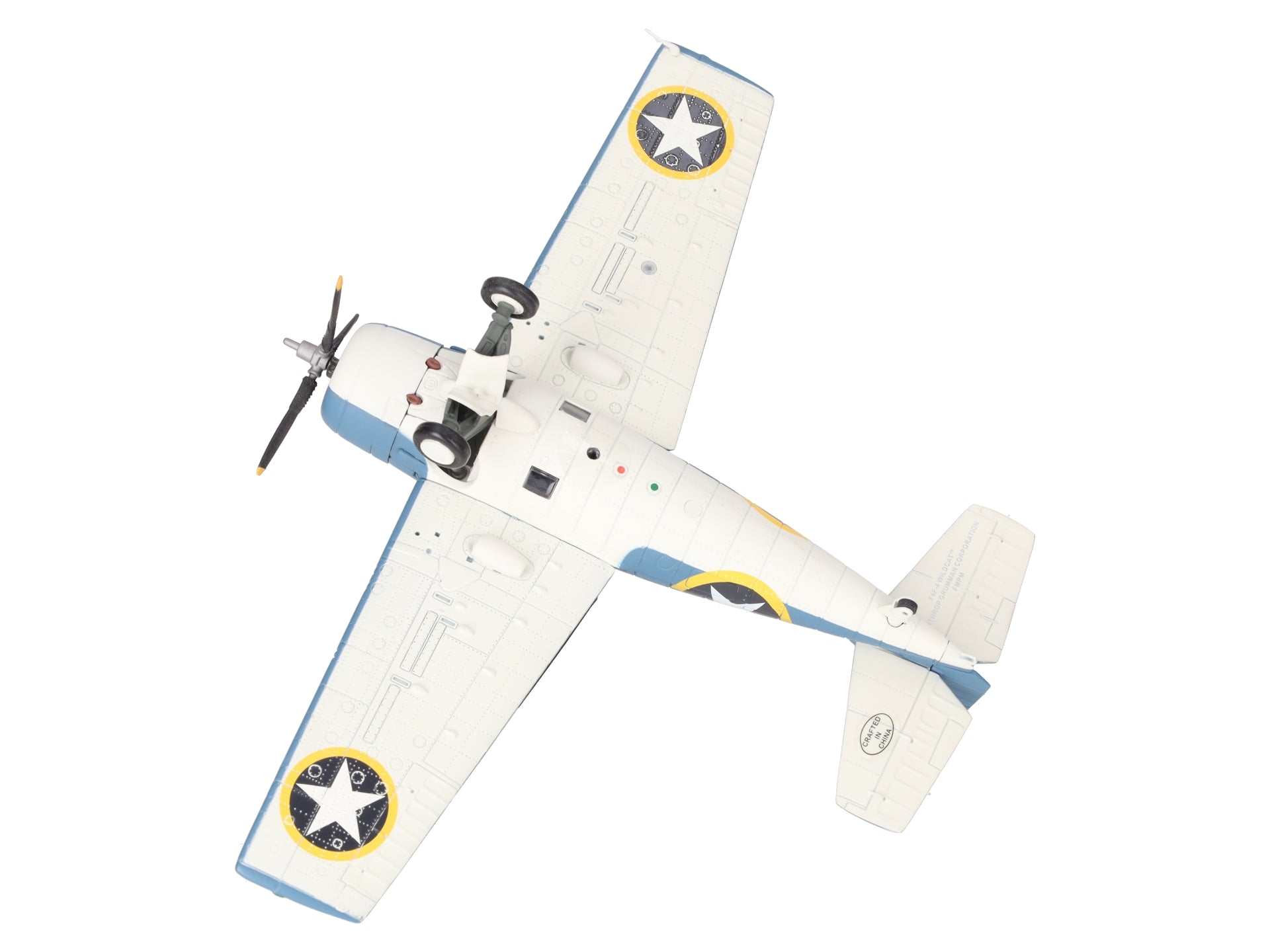 Franklin Mint B11E371 1:48 Scale Diecast F4F-4 Wildcat Operation Torch Plane LN/Box