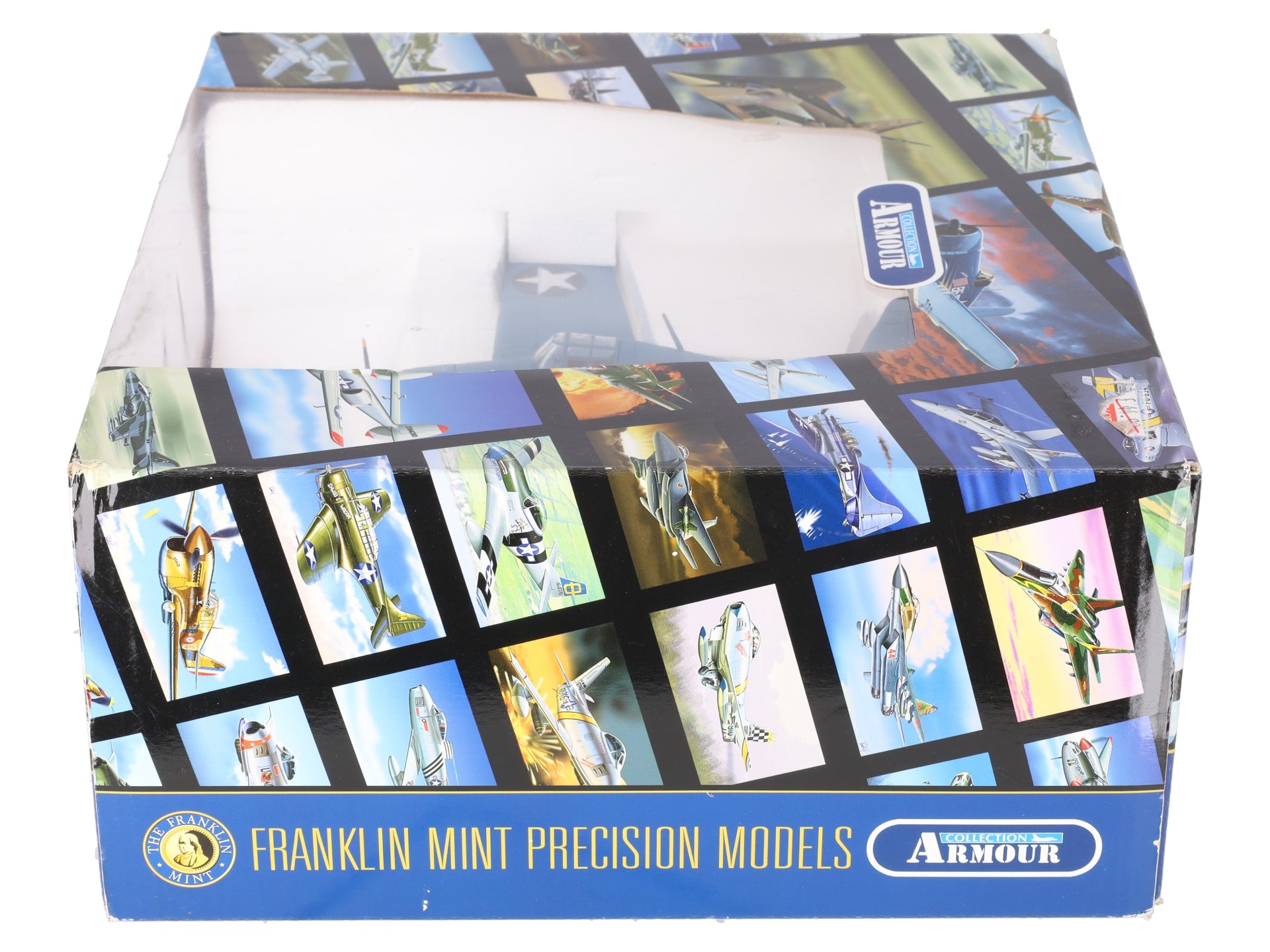 Franklin Mint B11E371 1:48 Scale Diecast F4F-4 Wildcat Operation Torch Plane LN/Box