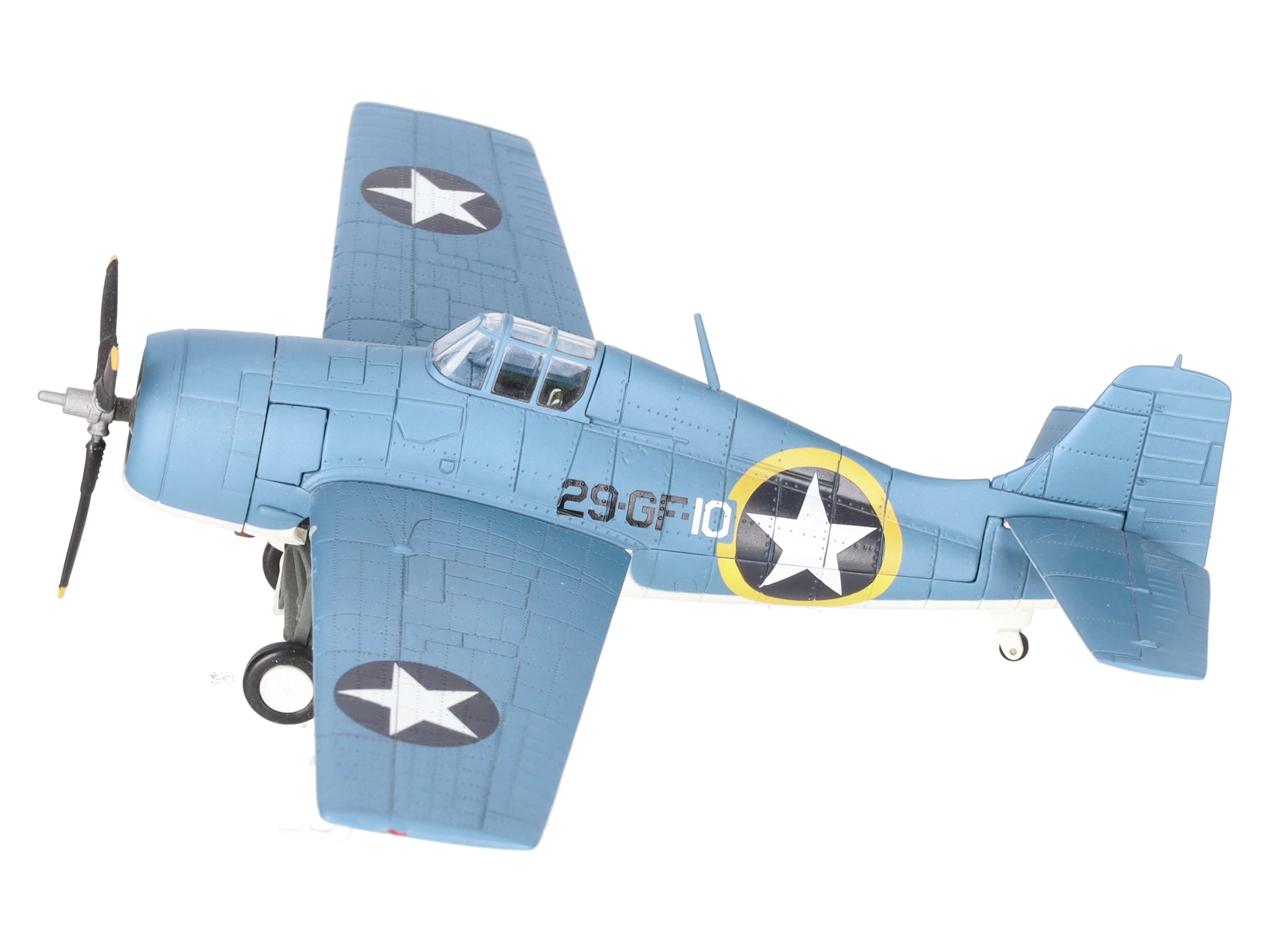 Franklin Mint B11E371 1:48 Scale Diecast F4F-4 Wildcat Operation Torch Plane LN/Box
