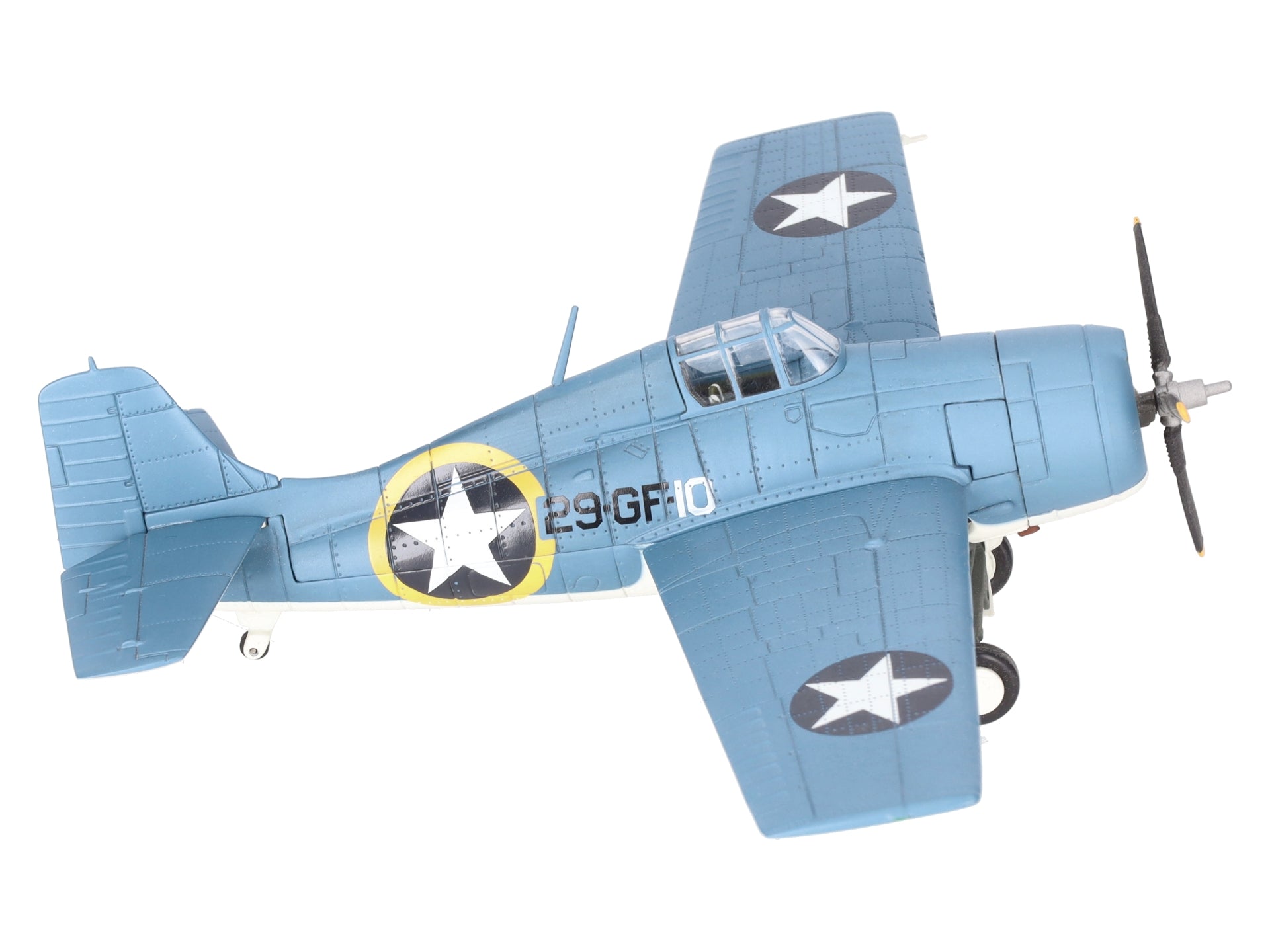 Franklin Mint B11E371 1:48 Scale Diecast F4F-4 Wildcat Operation Torch Plane LN/Box