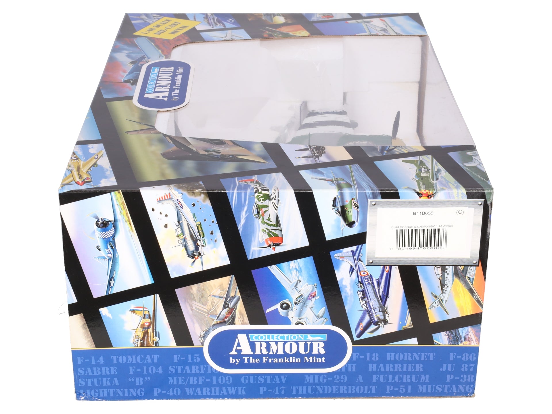 Franklin Mint B11B655 1:48 Diecast  DH98 Mosquito Cannon DC 309 RAF Plane EX/Box